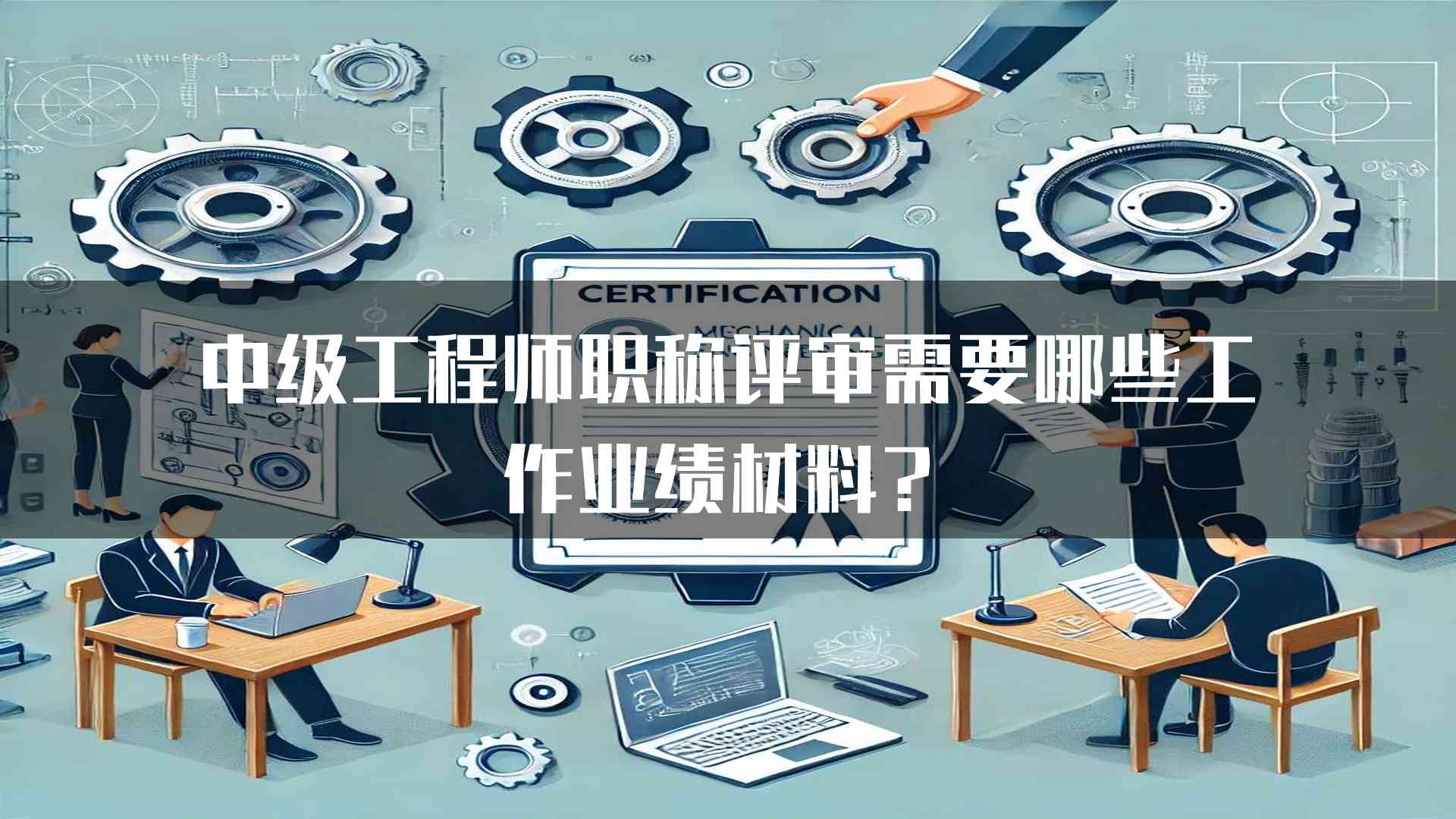 中级工程师职称评审需要哪些工作业绩材料？