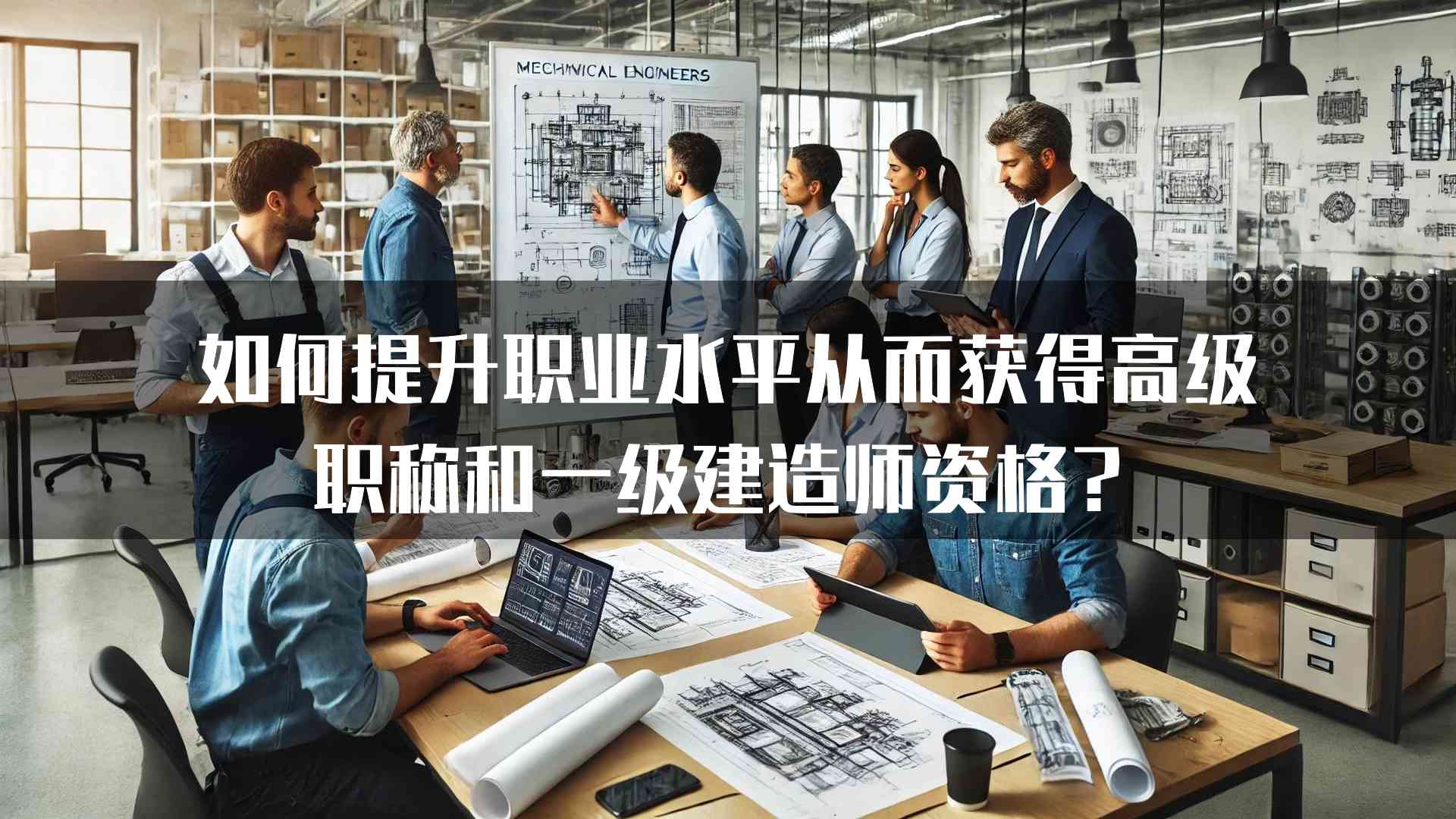 如何提升职业水平从而获得高级职称和一级建造师资格？