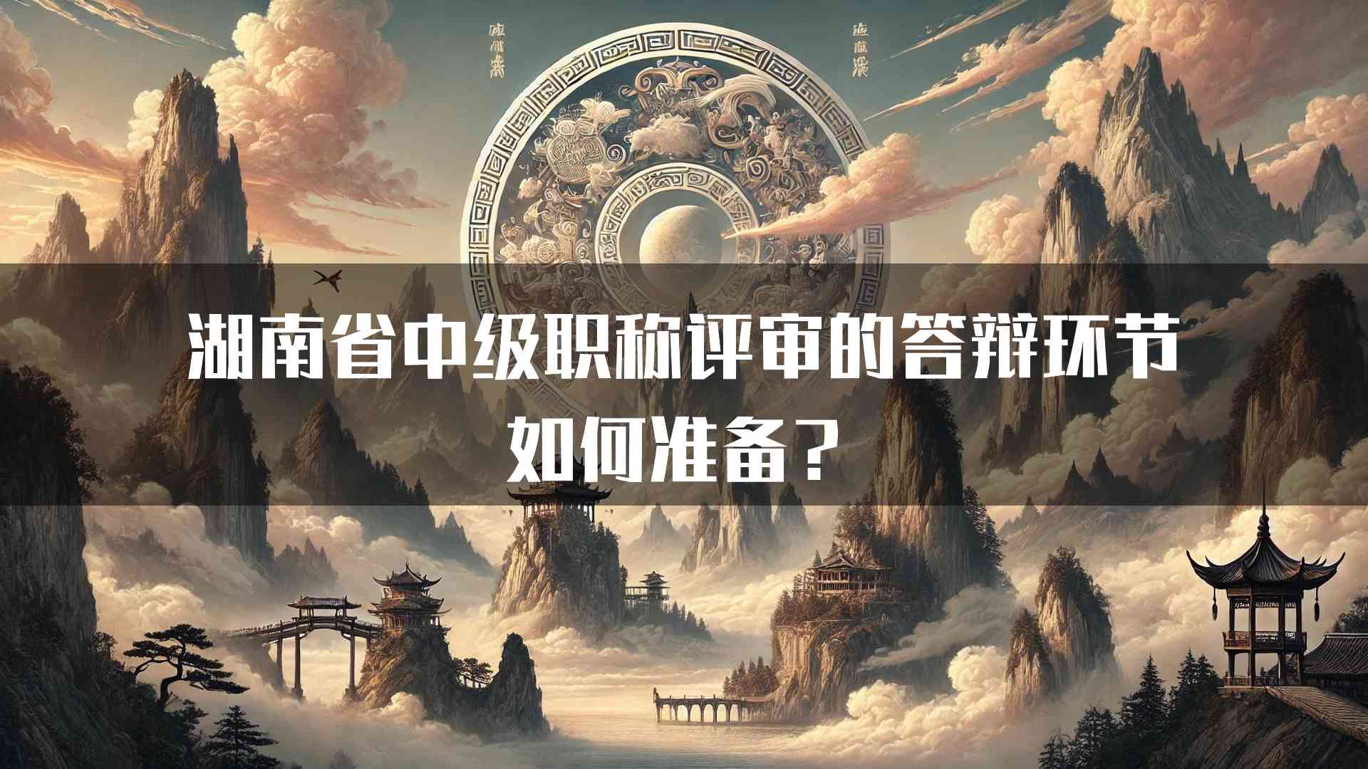 湖南省中级职称评审的答辩环节如何准备？