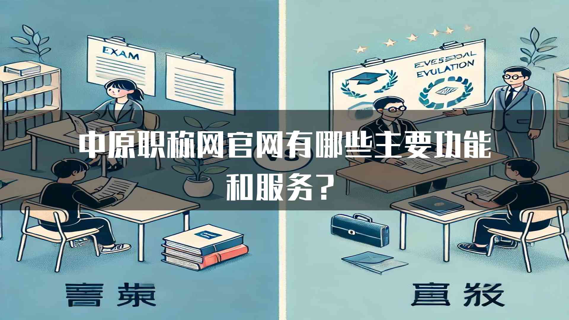 中原职称网官网有哪些主要功能和服务？