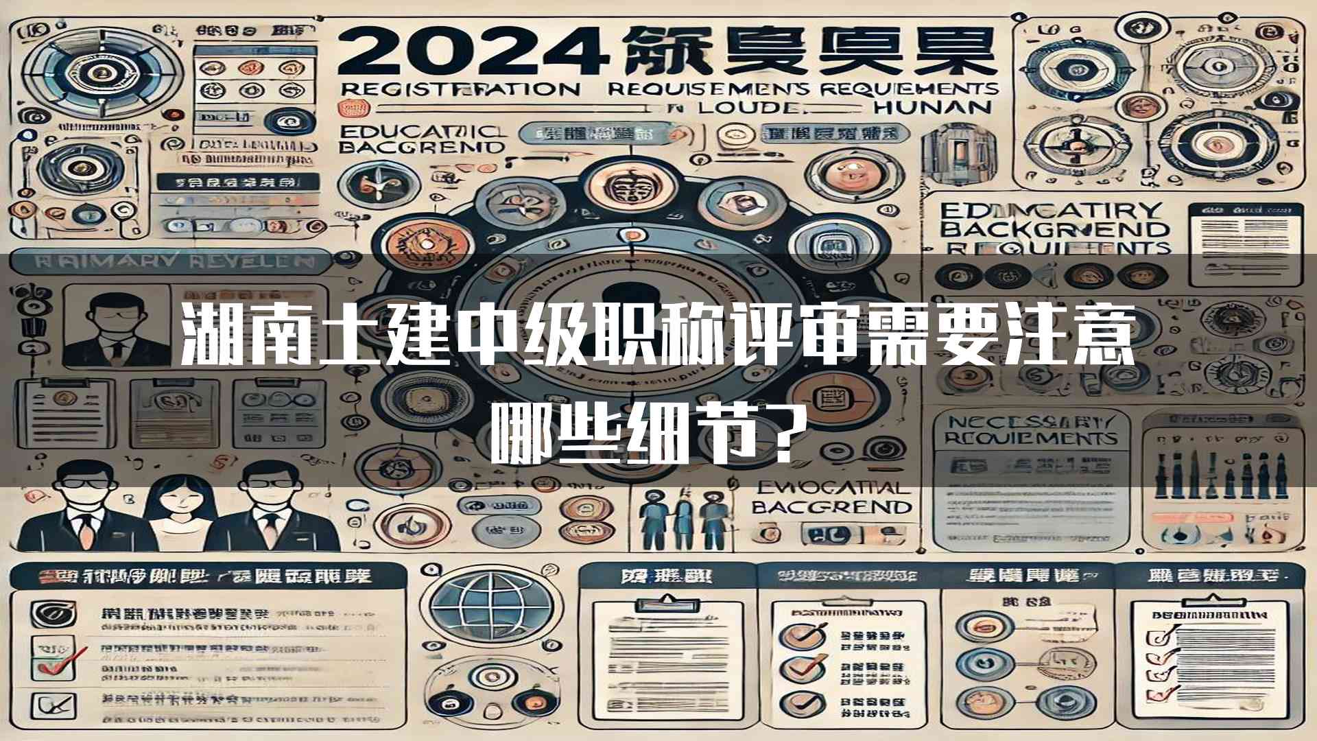 湖南土建中级职称评审需要注意哪些细节？