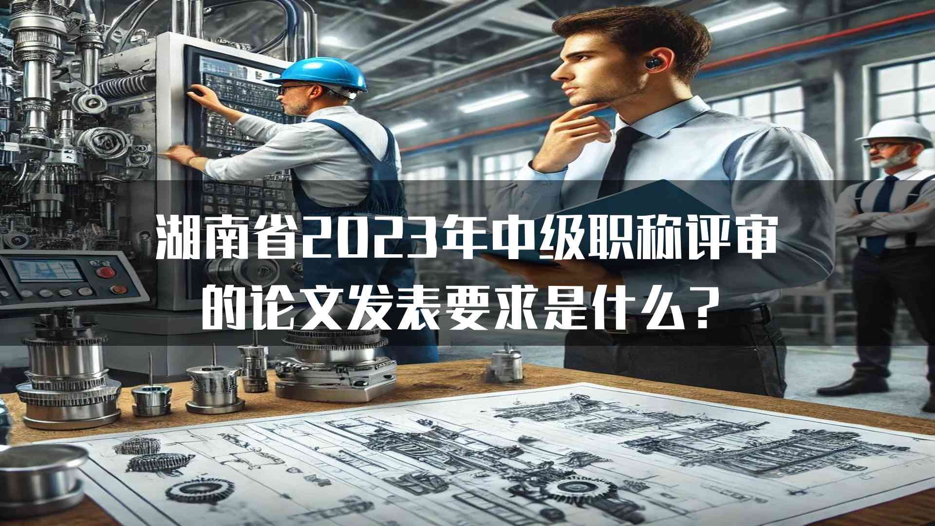 湖南省2023年中级职称评审的论文发表要求是什么？