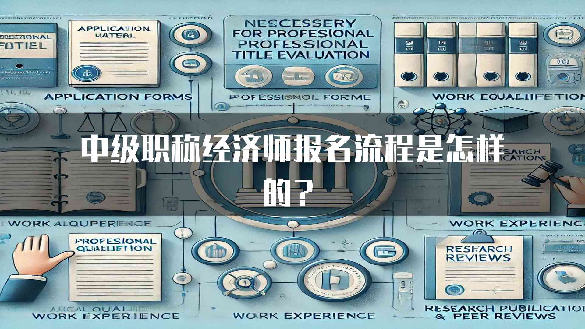 中级职称经济师报名流程是怎样的？