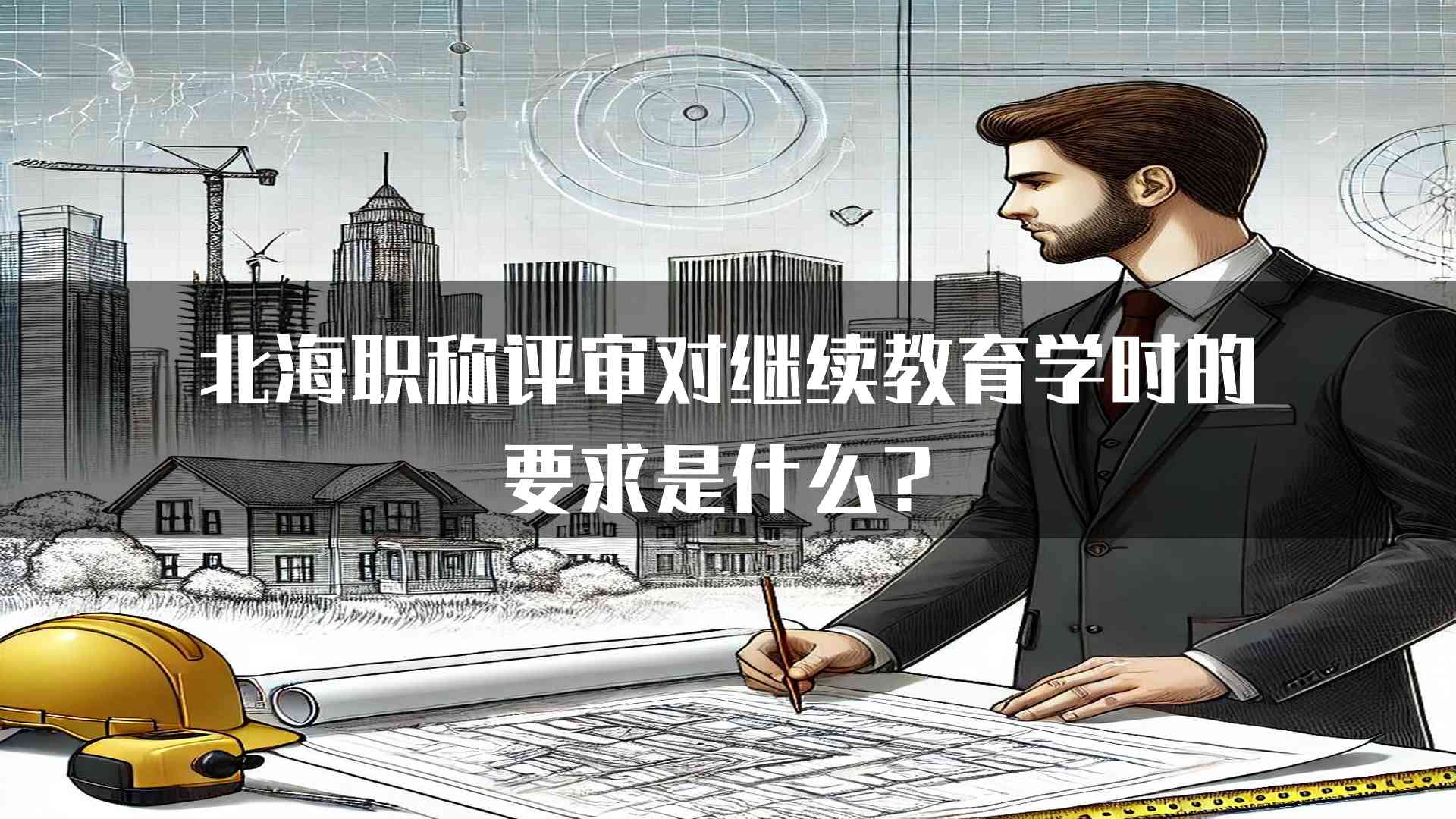 北海职称评审对继续教育学时的要求是什么？