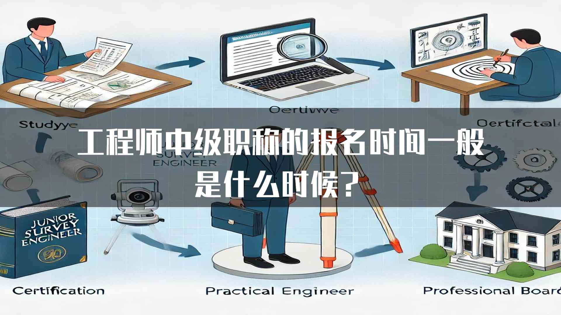 工程师中级职称的报名时间一般是什么时候？