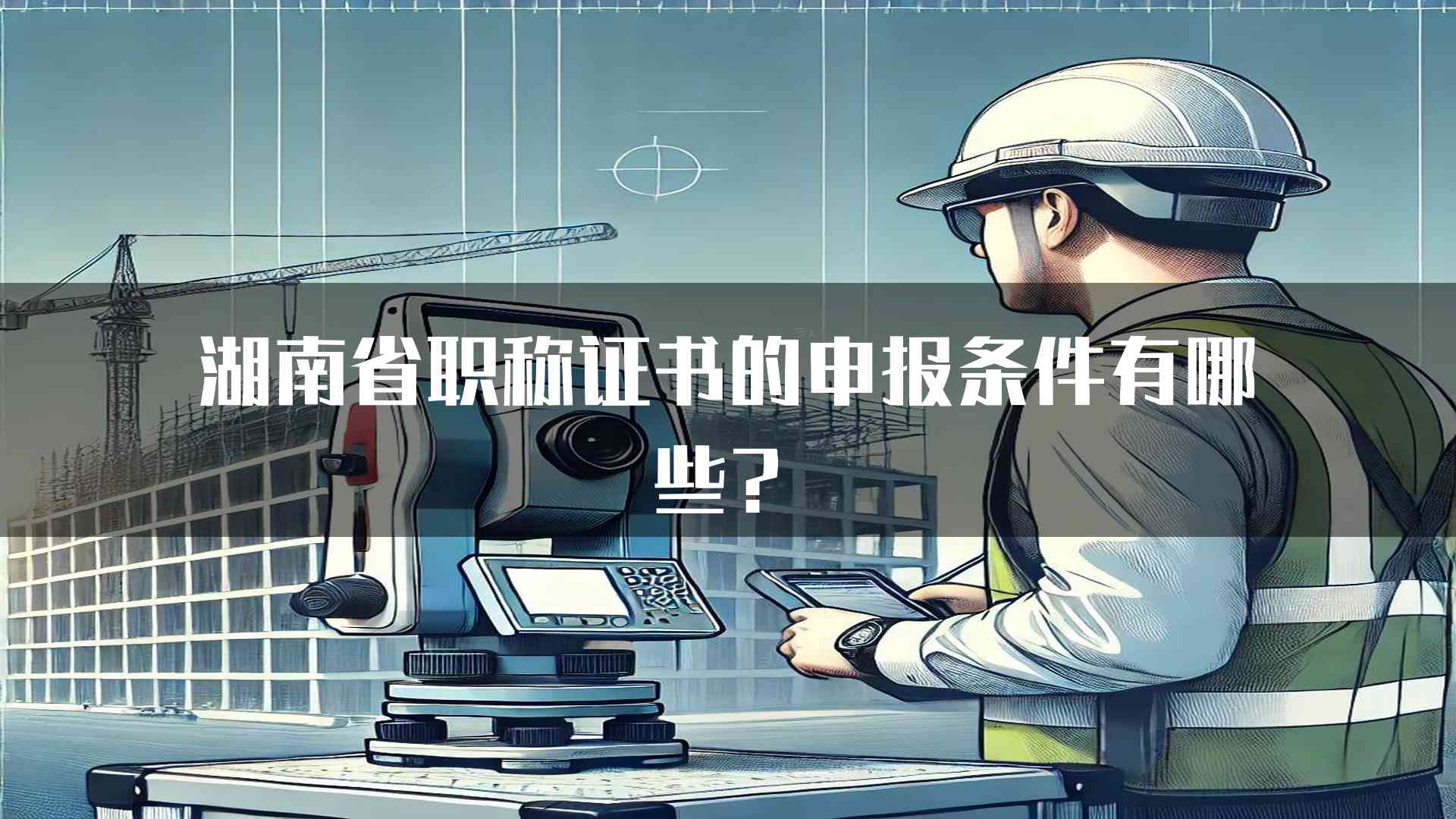 湖南省职称证书的申报条件有哪些？