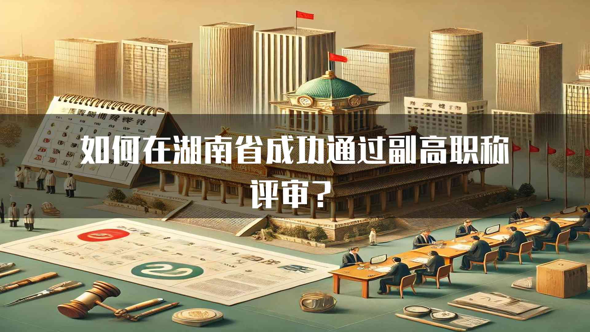 如何在湖南省成功通过副高职称评审？