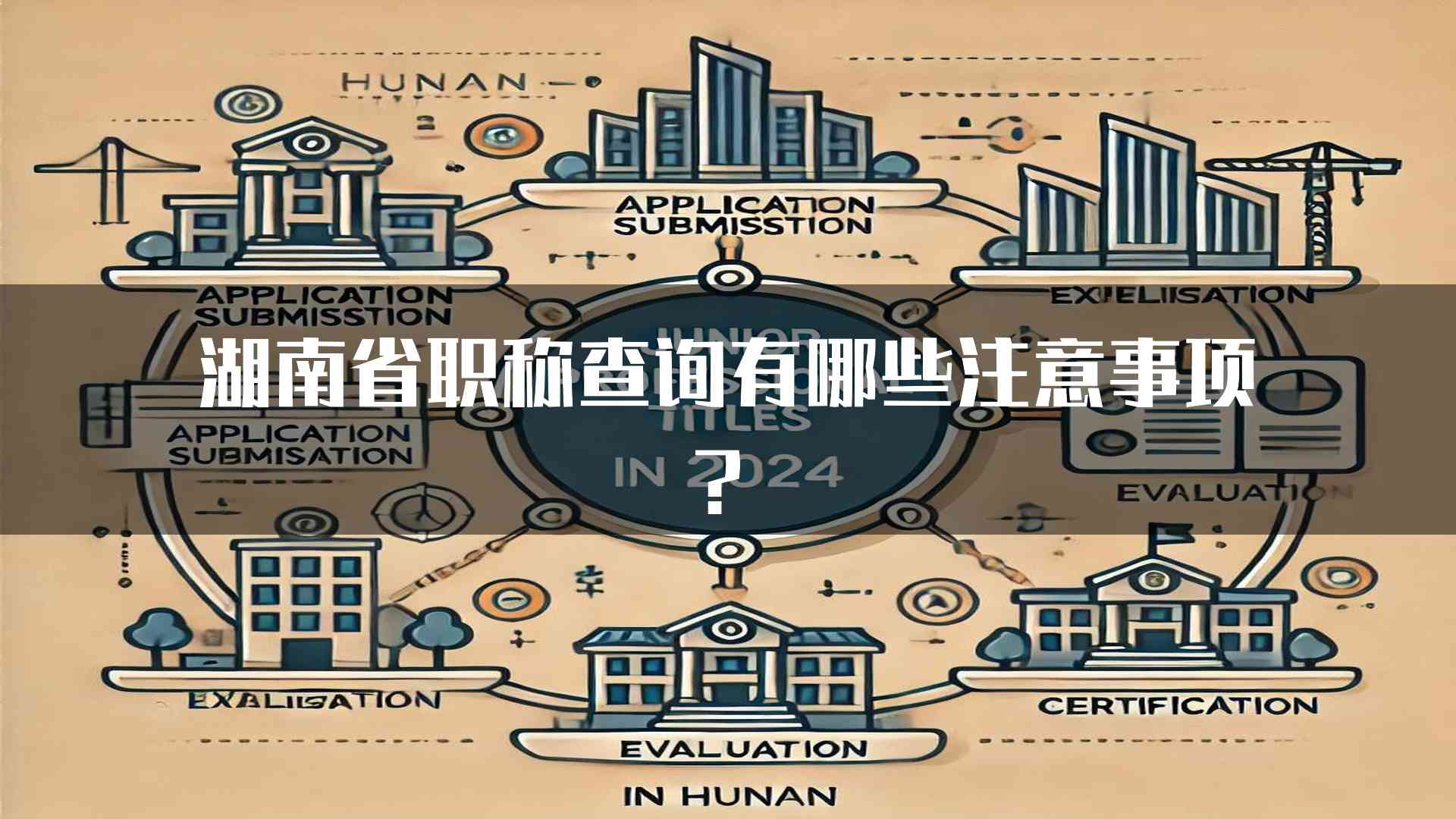 湖南省职称查询有哪些注意事项？