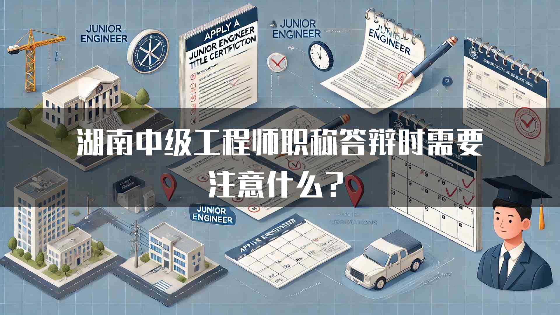 湖南中级工程师职称答辩时需要注意什么？