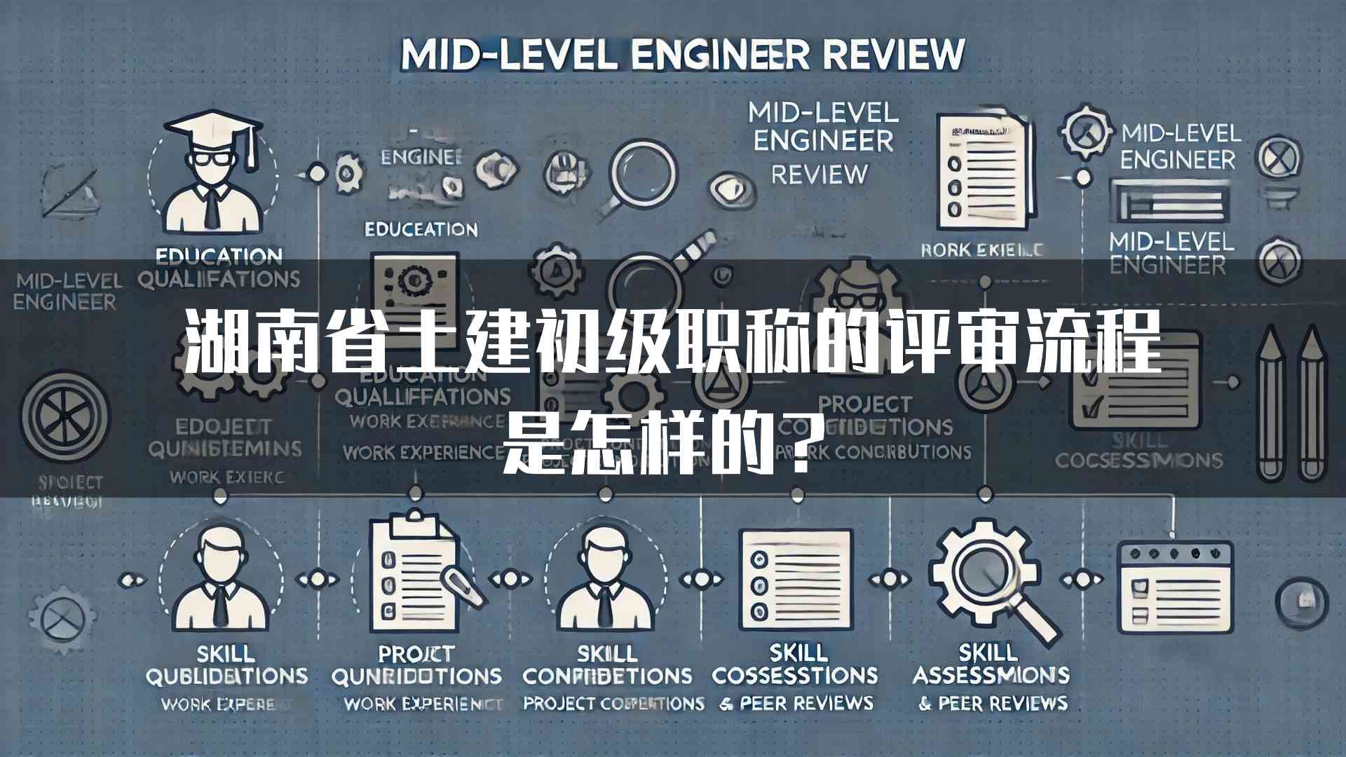 湖南省土建初级职称的评审流程是怎样的？