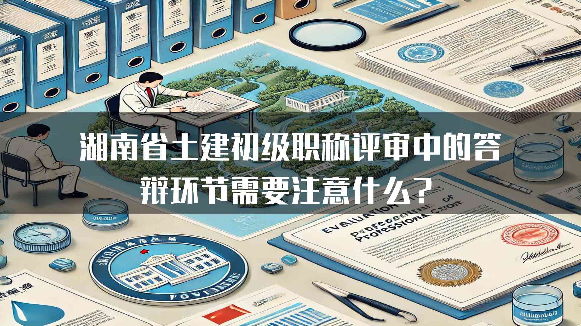 湖南省土建初级职称评审中的答辩环节需要注意什么？