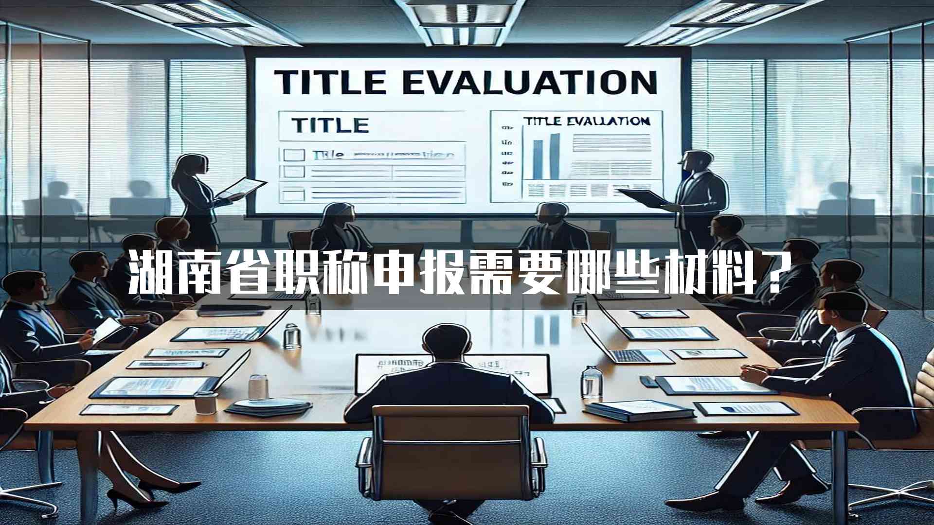 湖南省职称申报需要哪些材料？