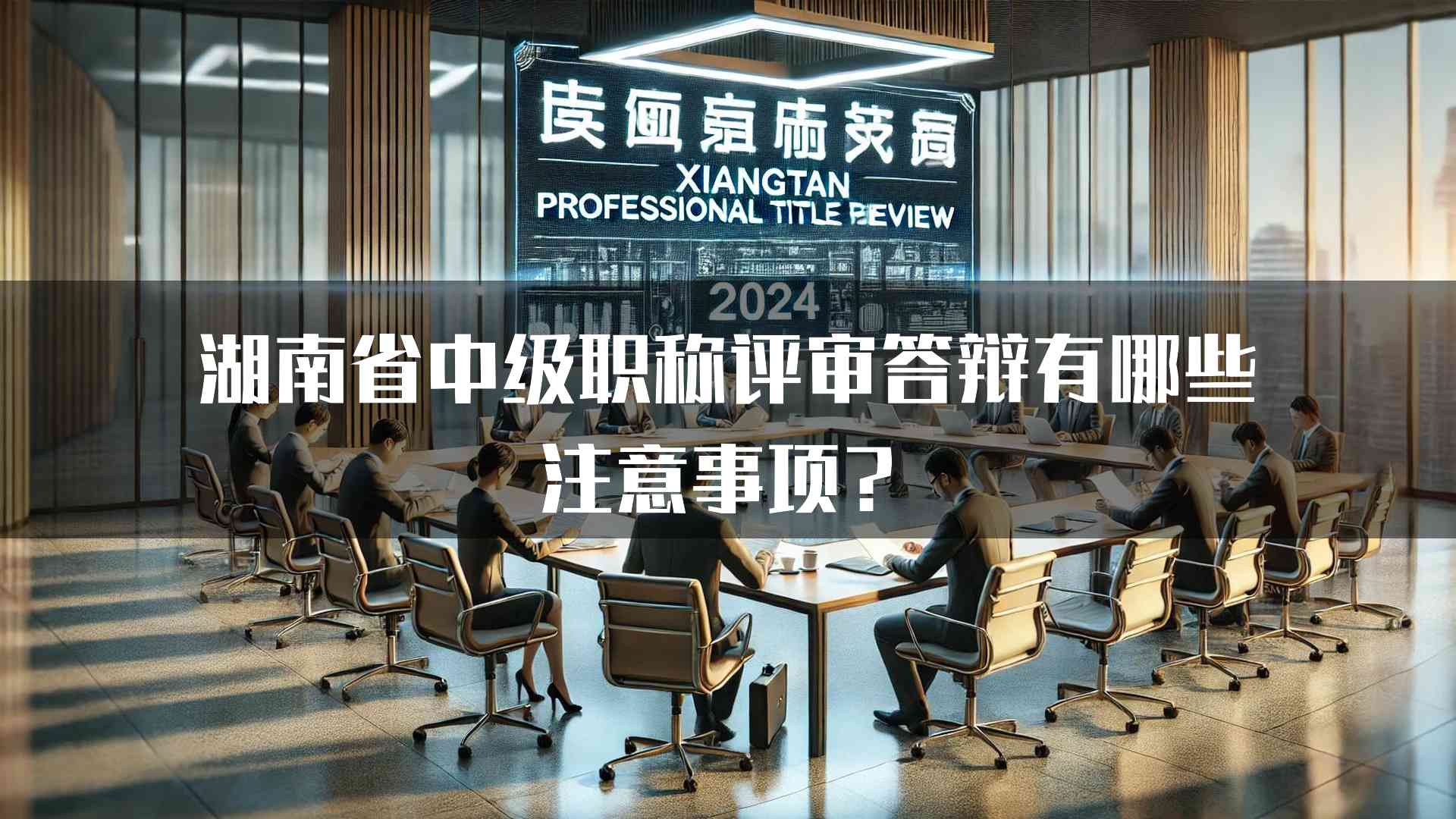 湖南省中级职称评审答辩有哪些注意事项？