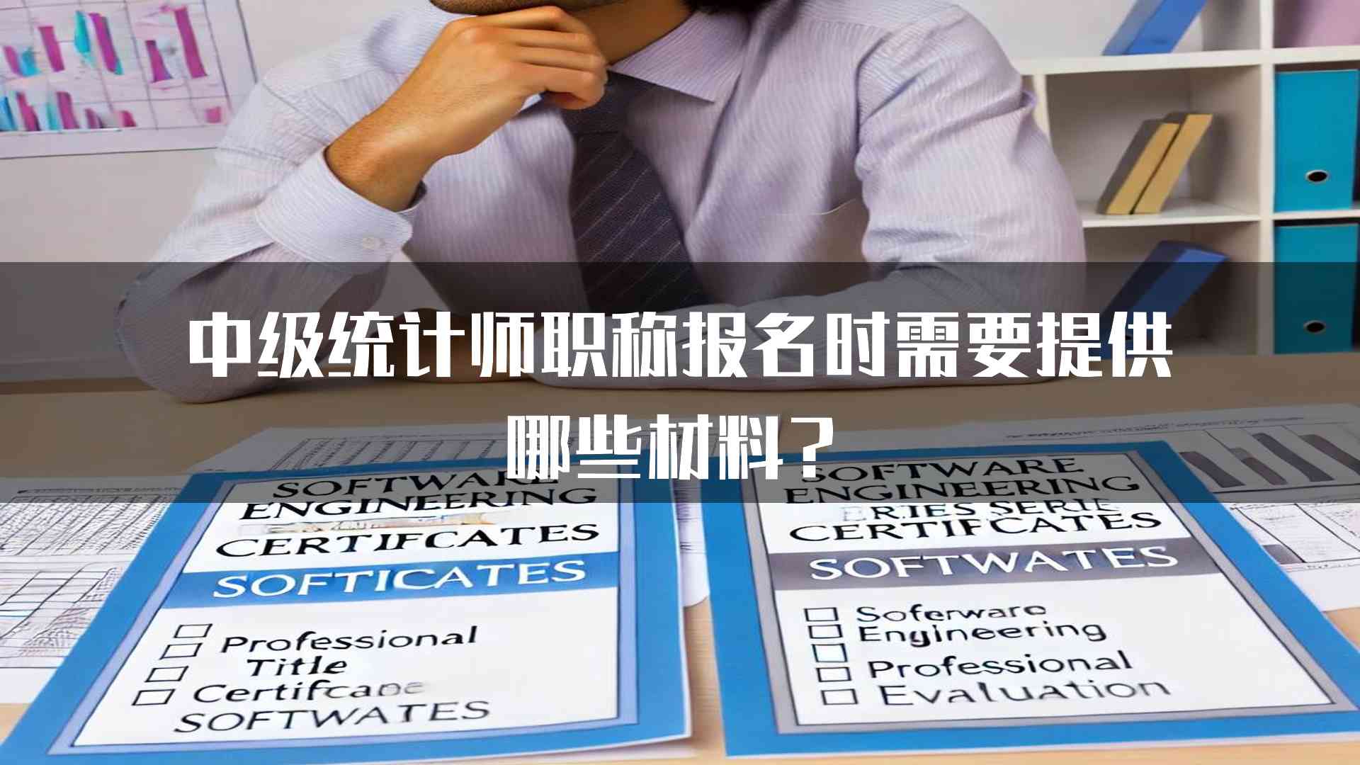 中级统计师职称报名时需要提供哪些材料？