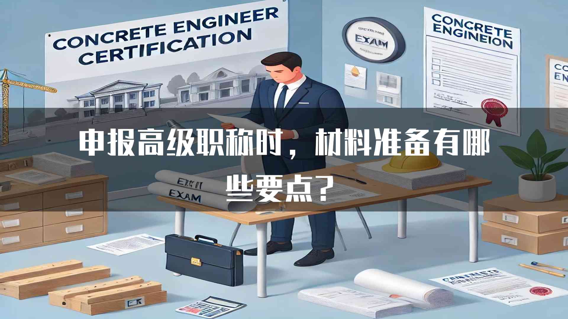 申报高级职称时，材料准备有哪些要点？