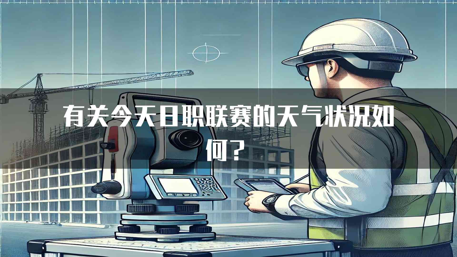 有关今天日职联赛的天气状况如何？