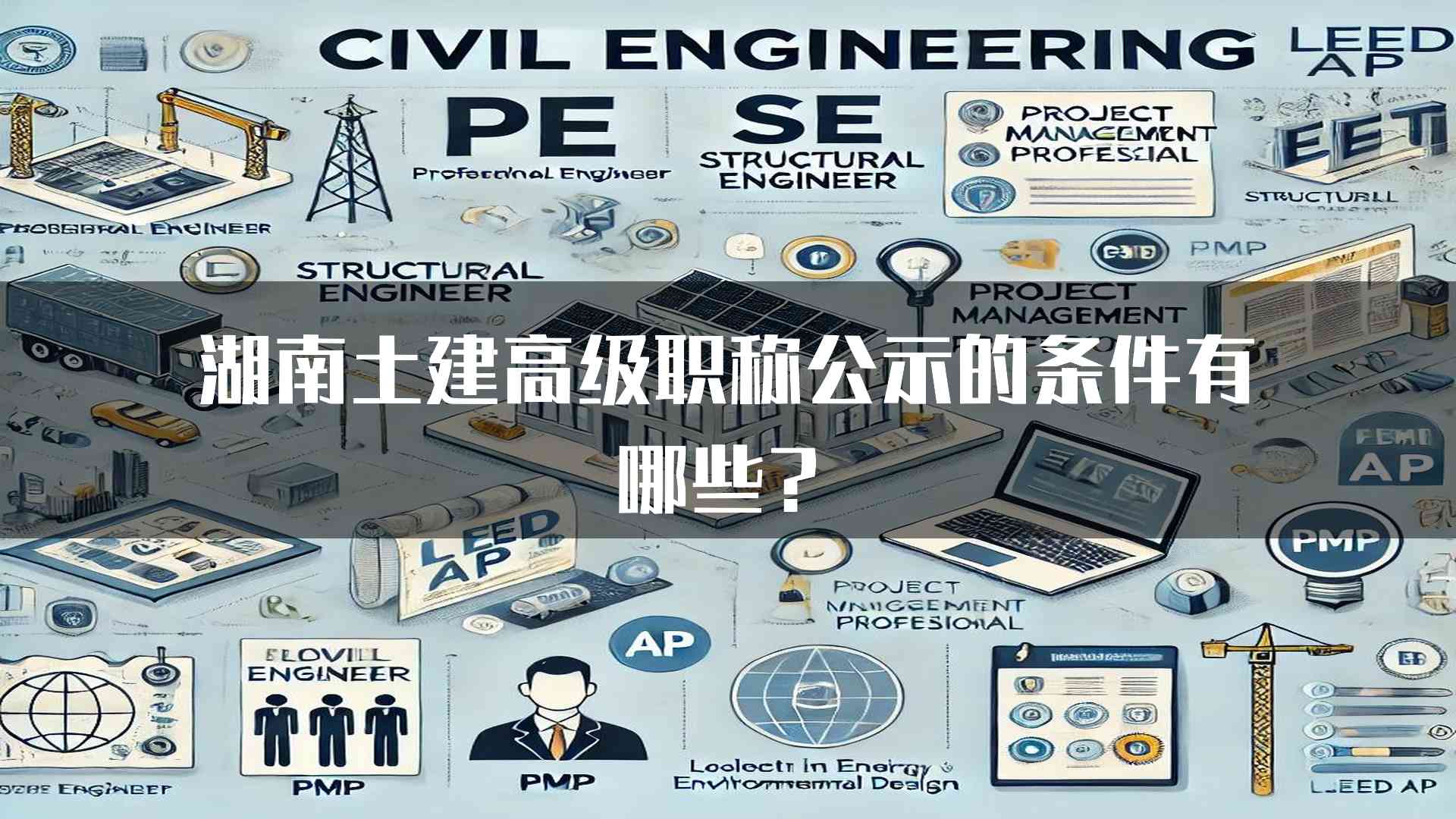 湖南土建高级职称公示的条件有哪些？