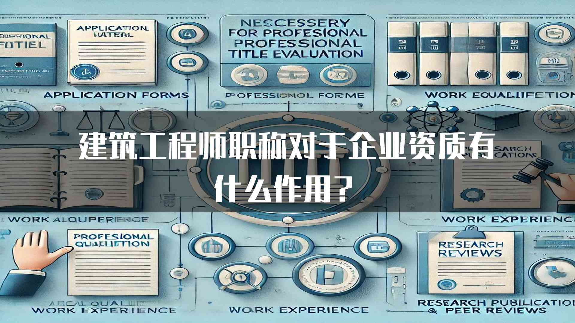 建筑工程师职称对于企业资质有什么作用？