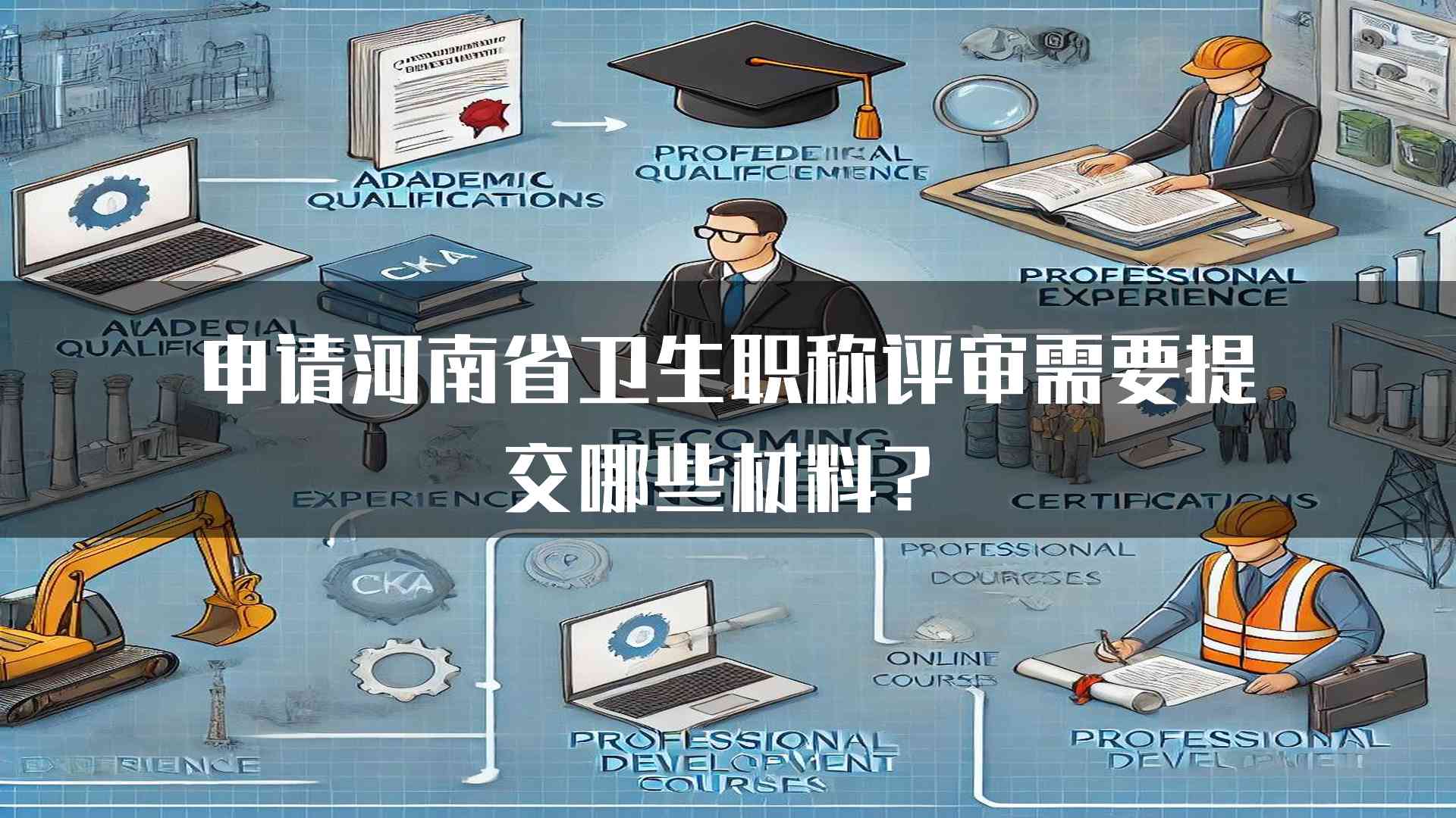 申请河南省卫生职称评审需要提交哪些材料？