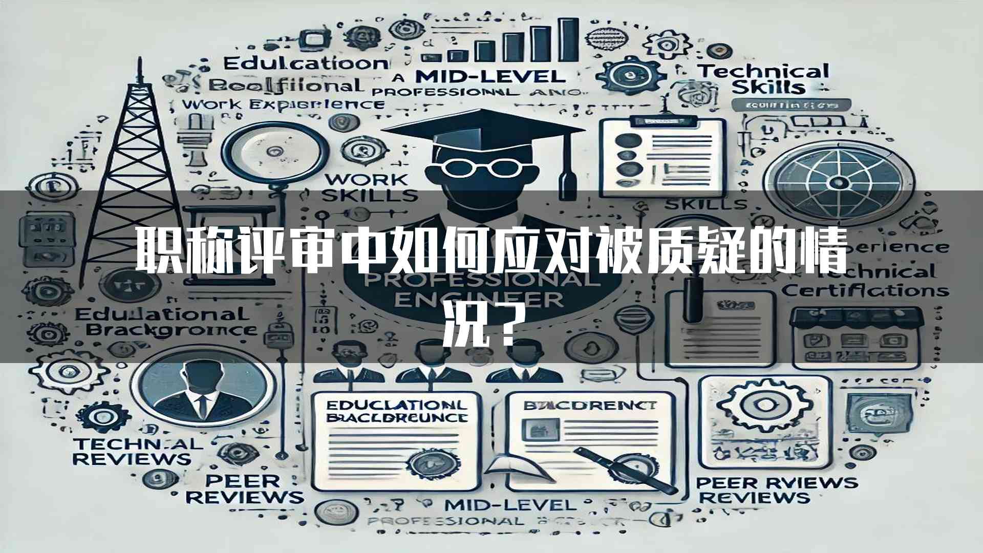 职称评审中如何应对被质疑的情况？