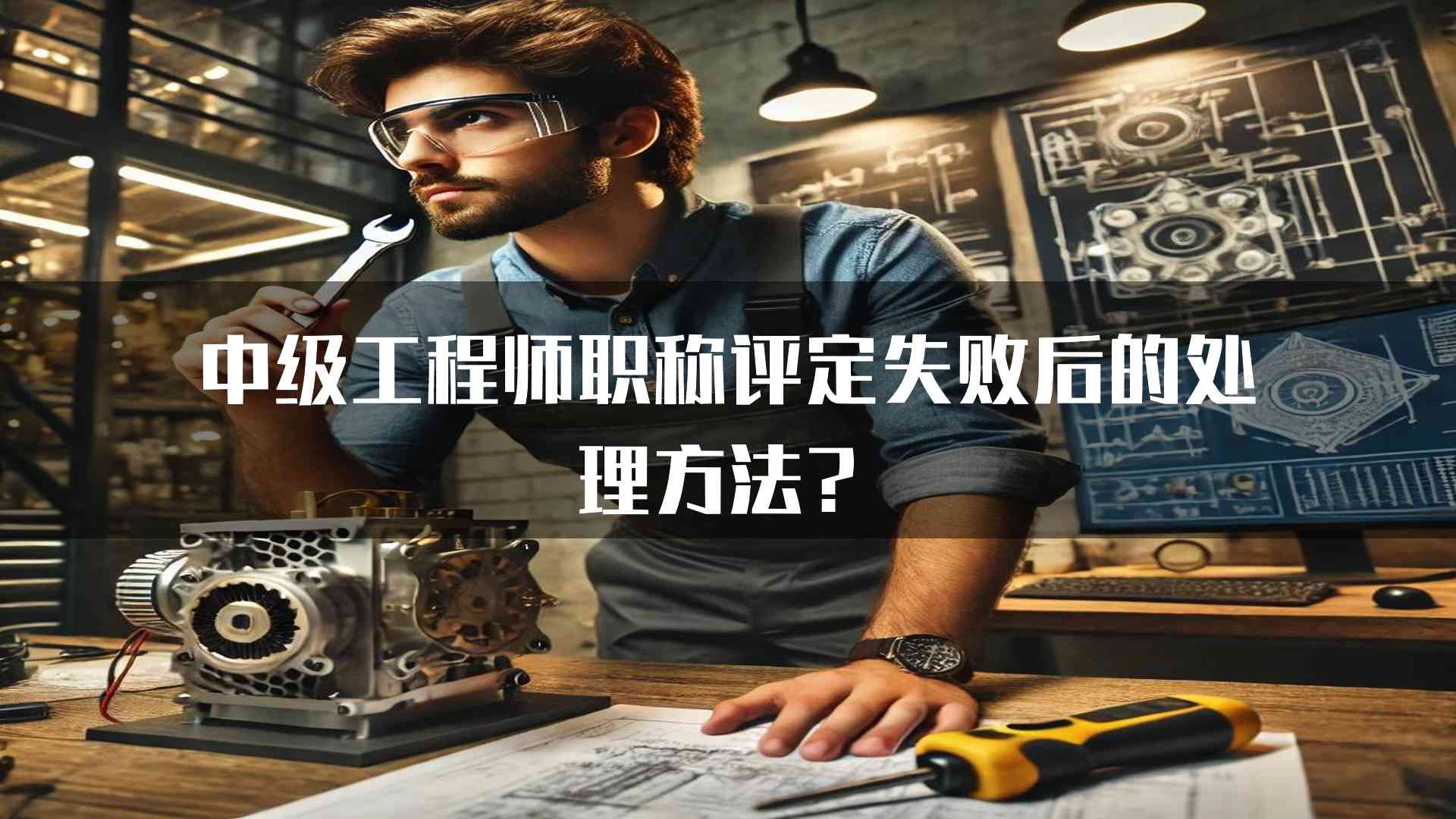 中级工程师职称评定失败后的处理方法？