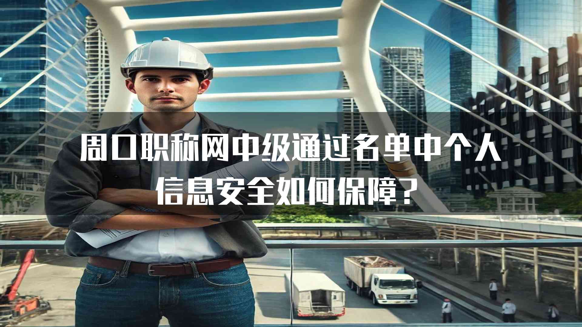 周口职称网中级通过名单中个人信息安全如何保障？