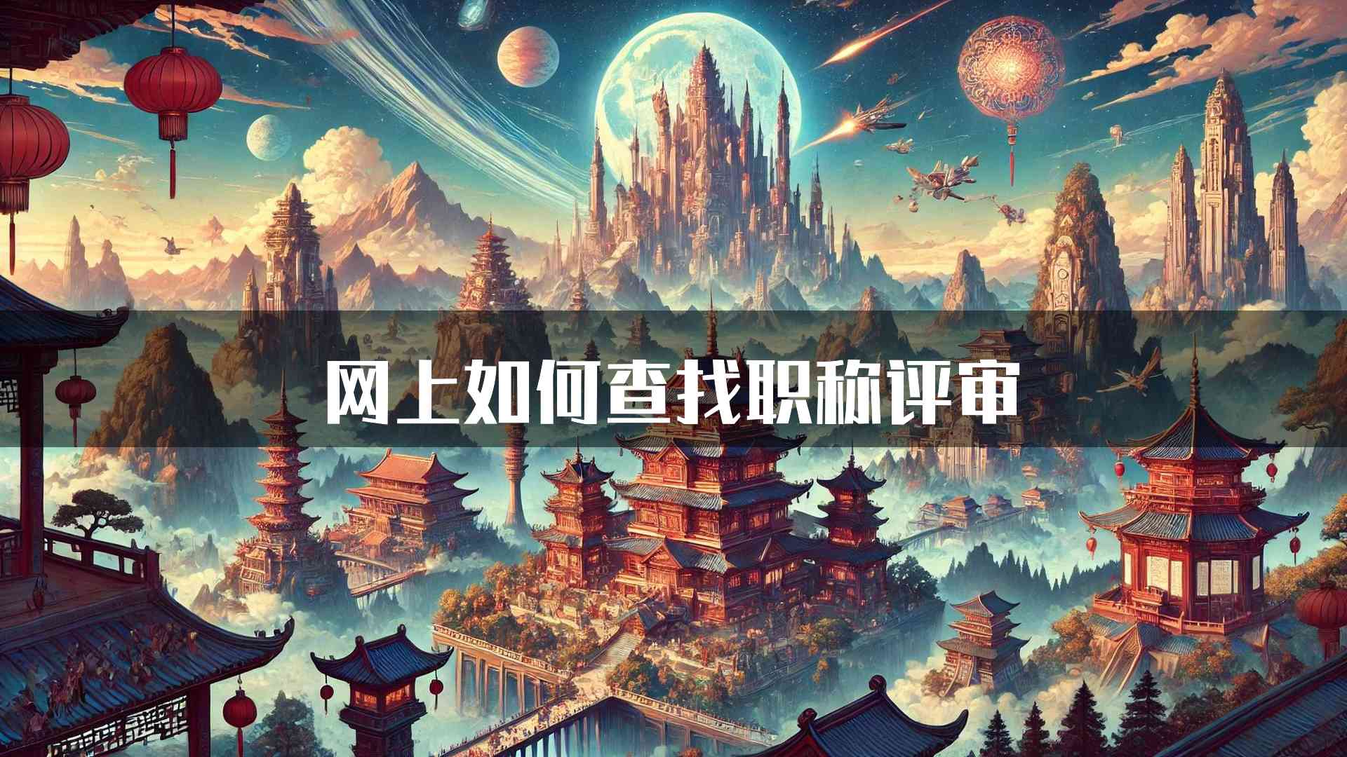 网上如何查找职称评审