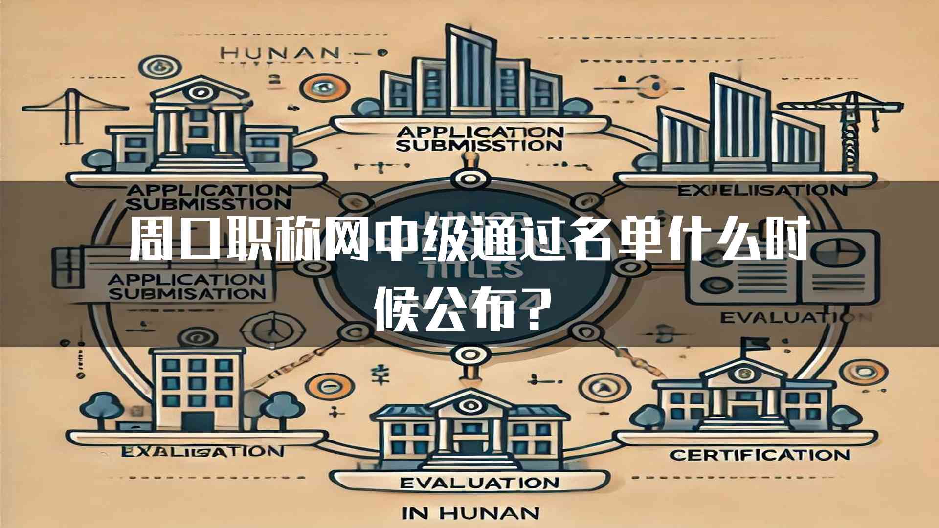 周口职称网中级通过名单什么时候公布？