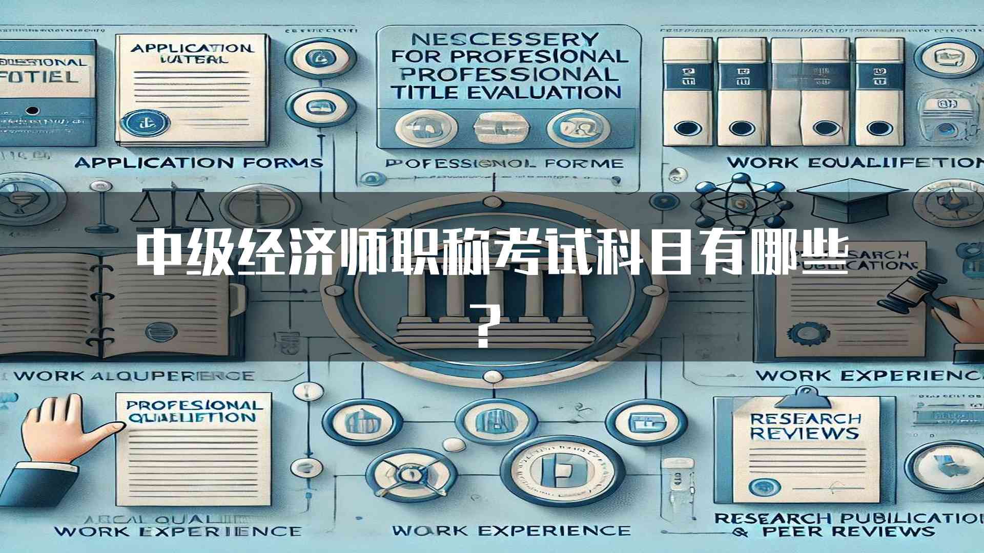 中级经济师职称考试科目有哪些？