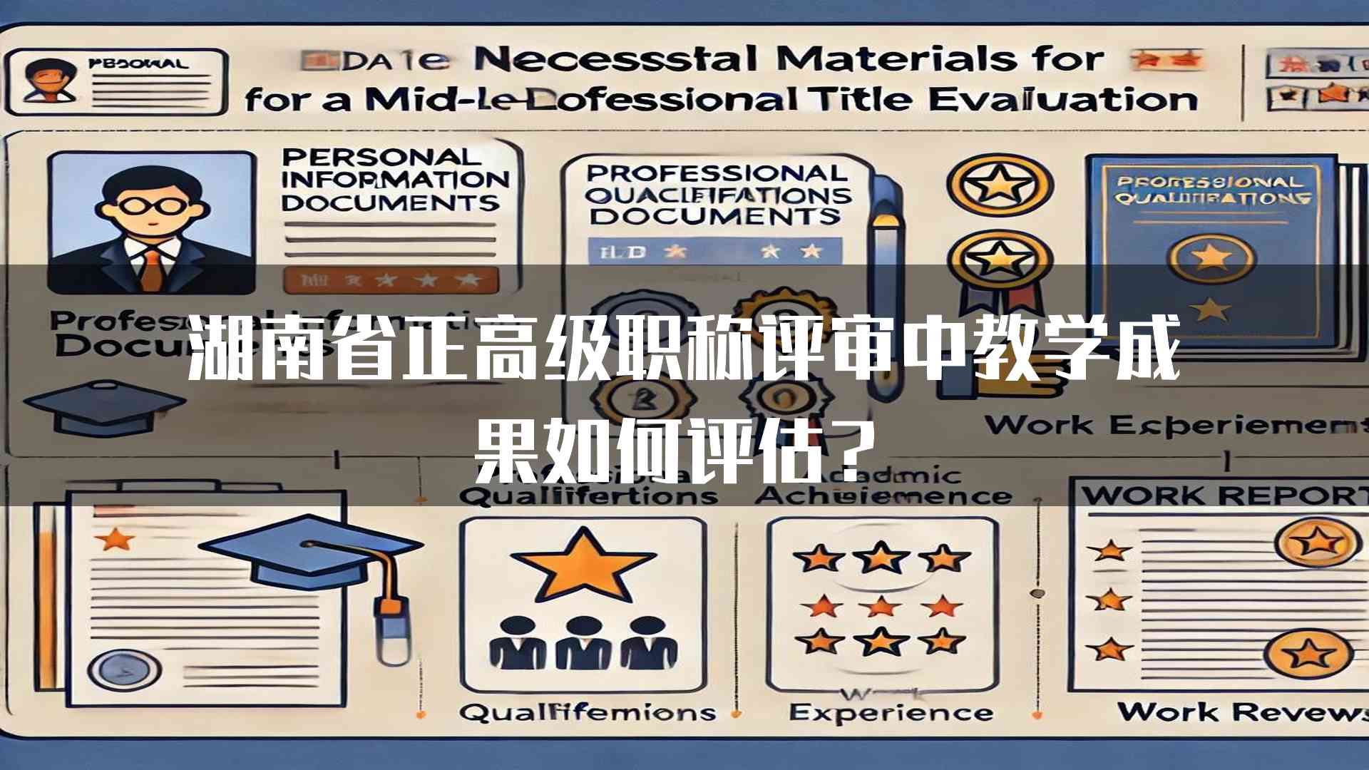 湖南省正高级职称评审中教学成果如何评估？