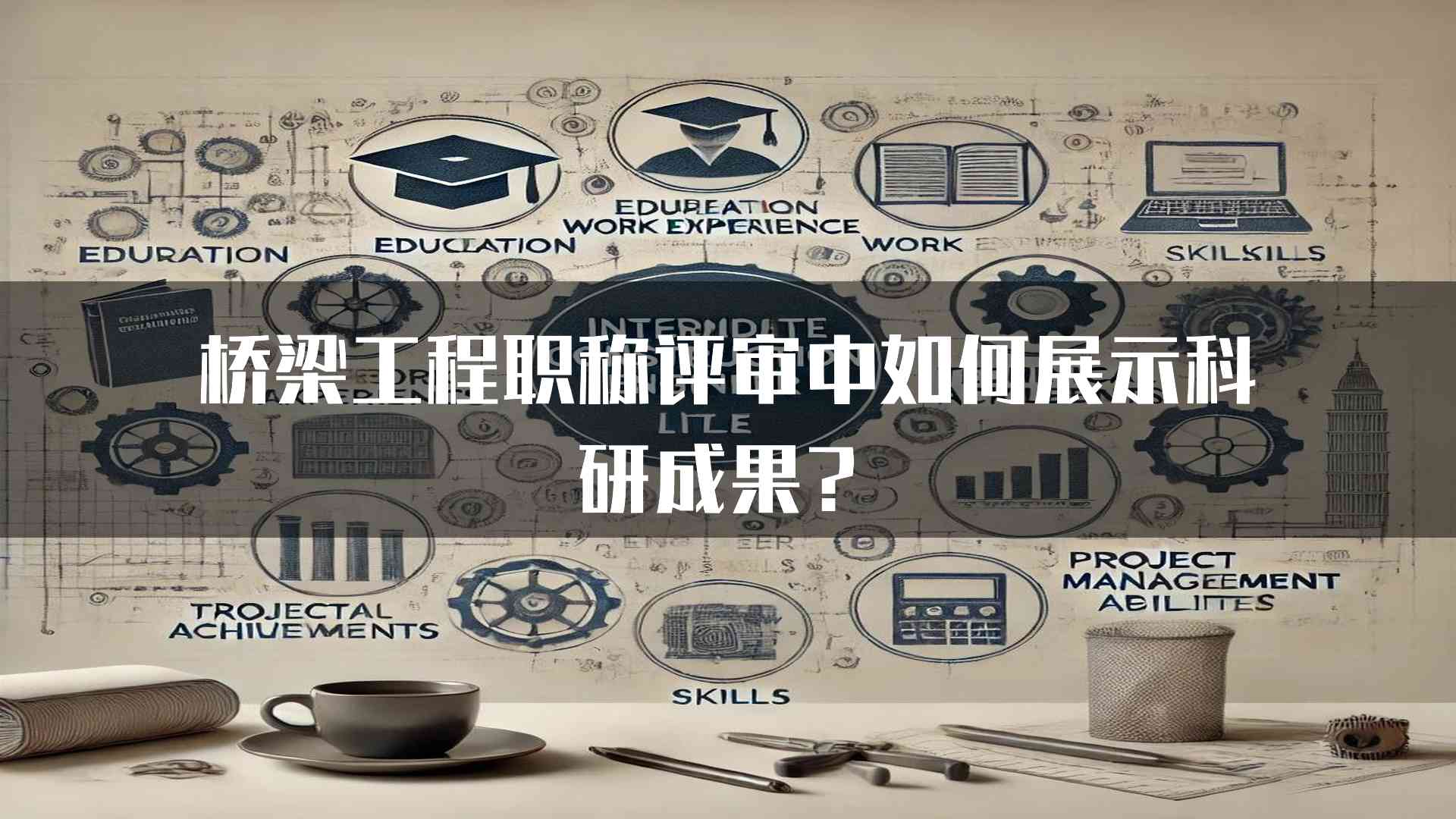 桥梁工程职称评审中如何展示科研成果？