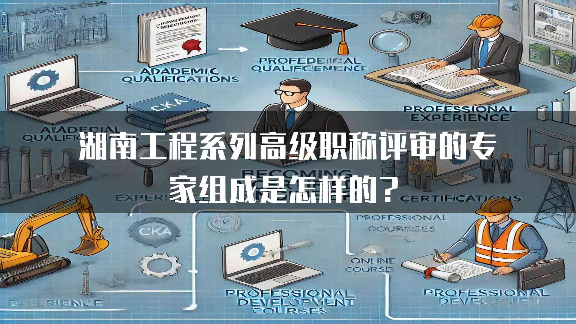 湖南工程系列高级职称评审的专家组成是怎样的？