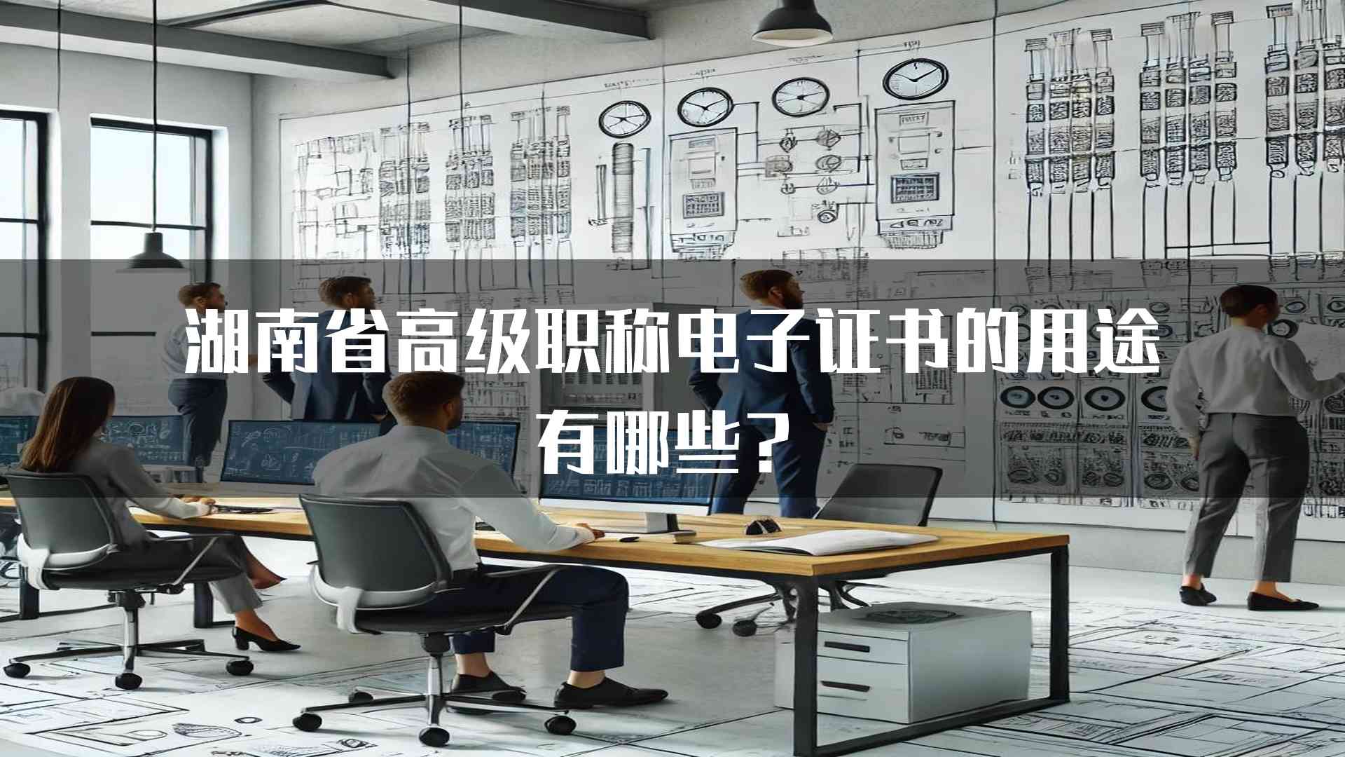 湖南省高级职称电子证书的用途有哪些？