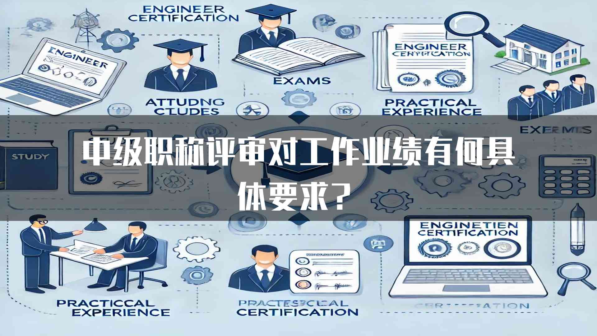 中级职称评审对工作业绩有何具体要求？