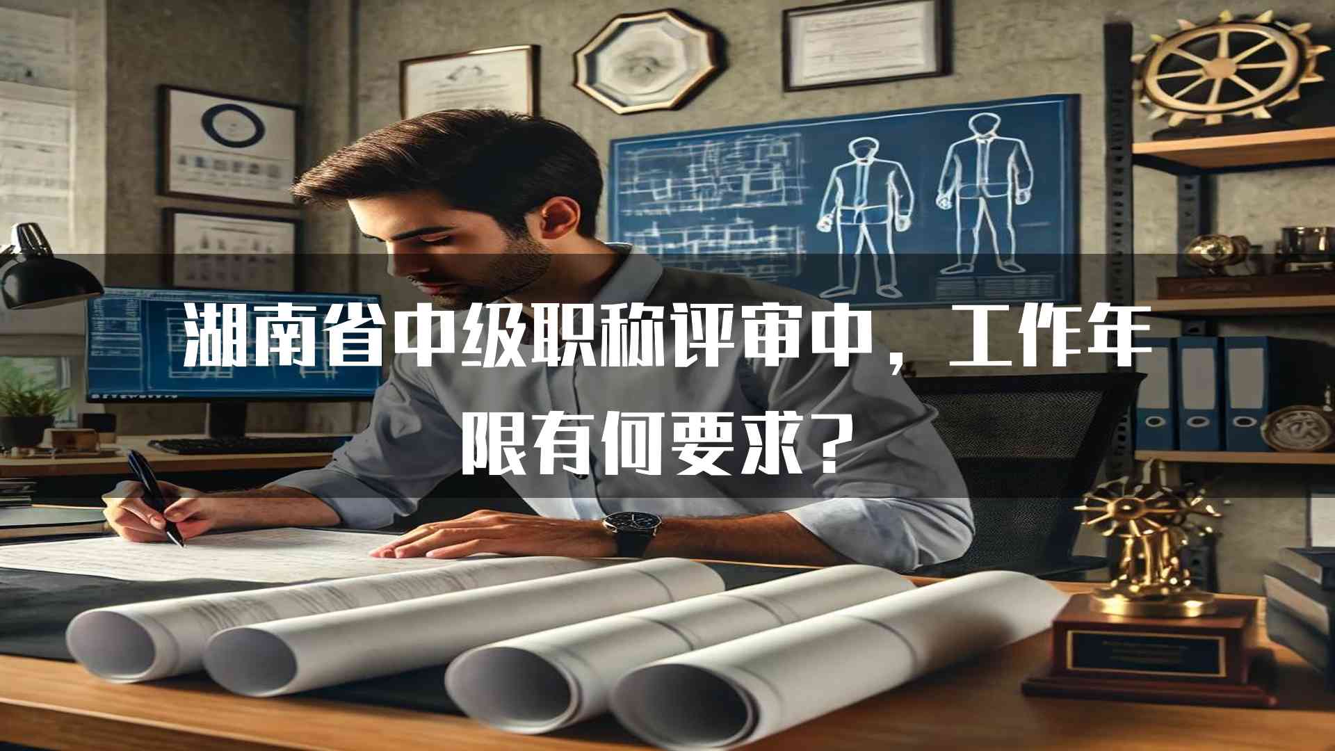 湖南省中级职称评审中，工作年限有何要求？