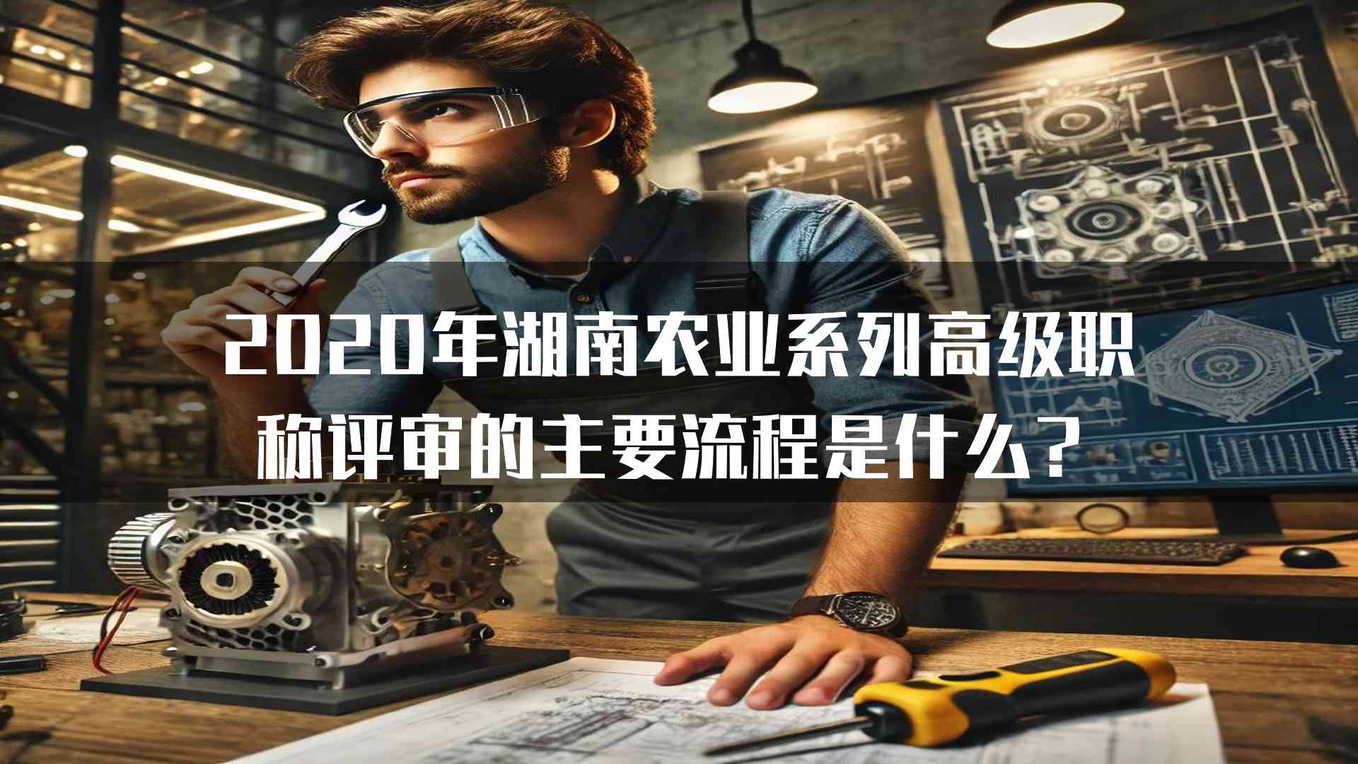 2020年湖南农业系列高级职称评审的主要流程是什么？