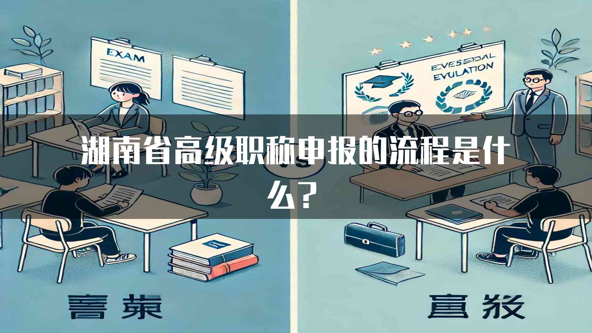 湖南省高级职称申报的流程是什么？