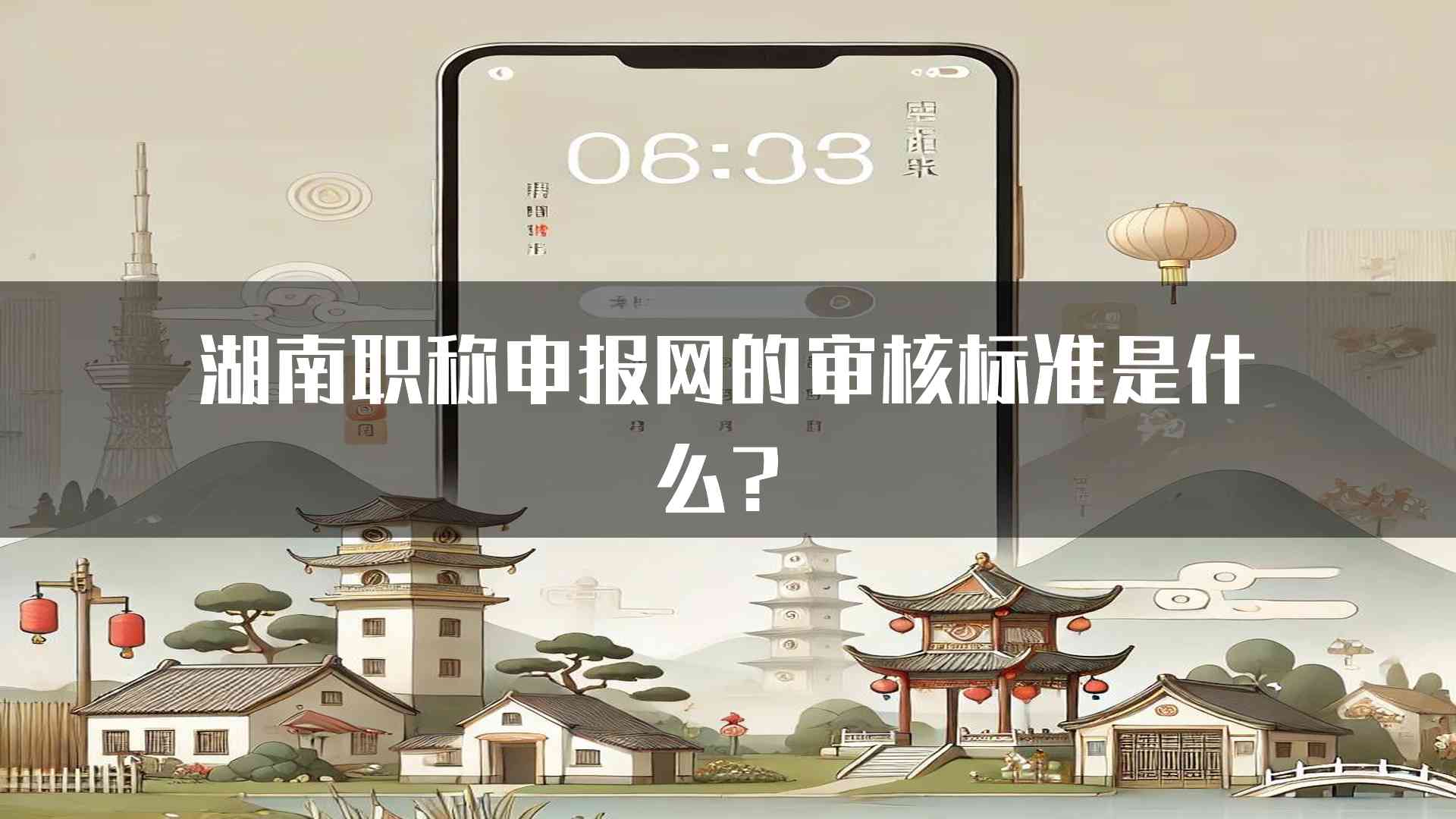 湖南职称申报网的审核标准是什么？