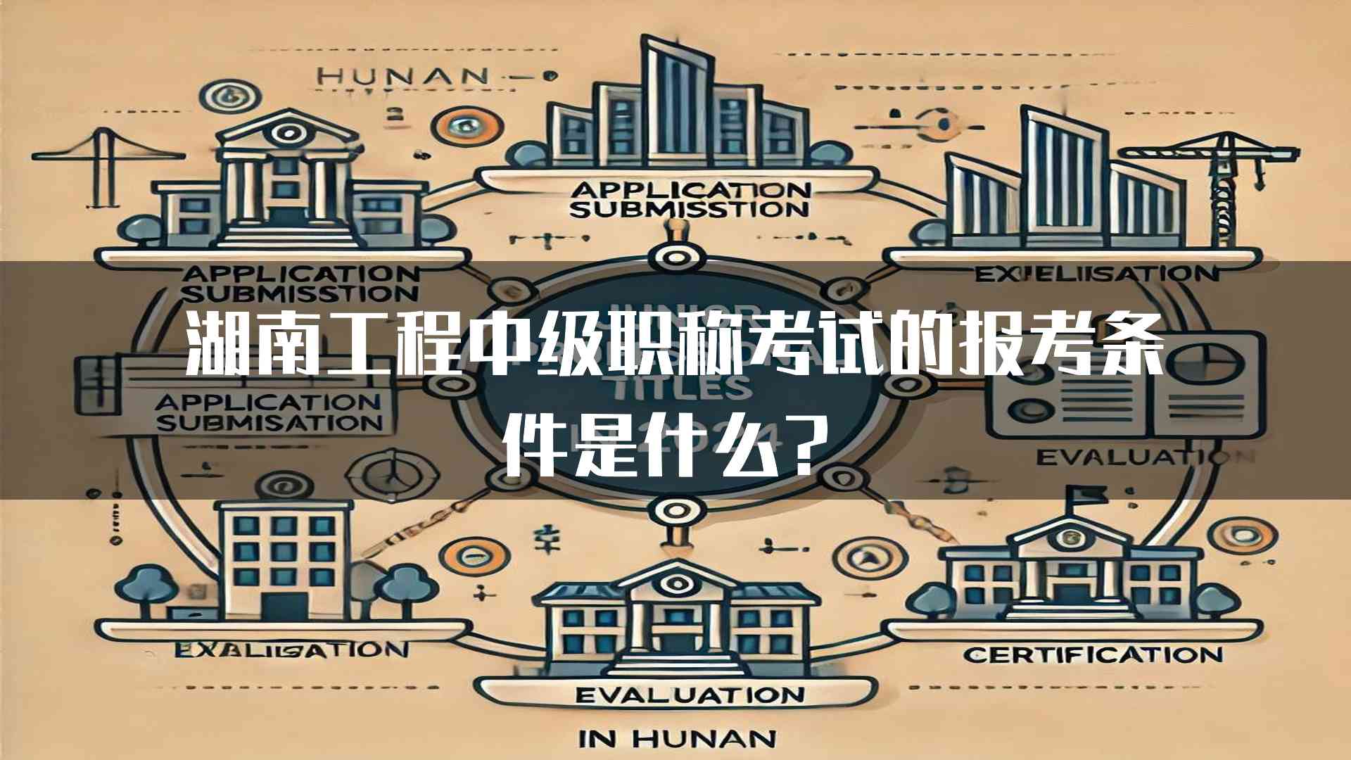 湖南工程中级职称考试的报考条件是什么？