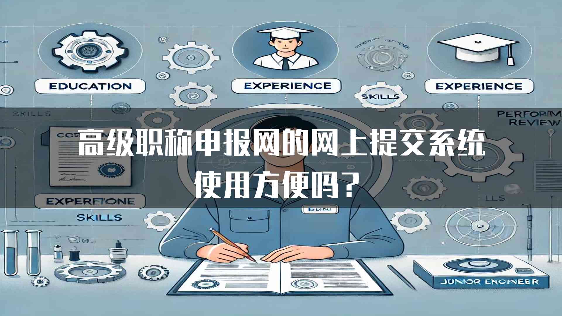 高级职称申报网的网上提交系统使用方便吗？