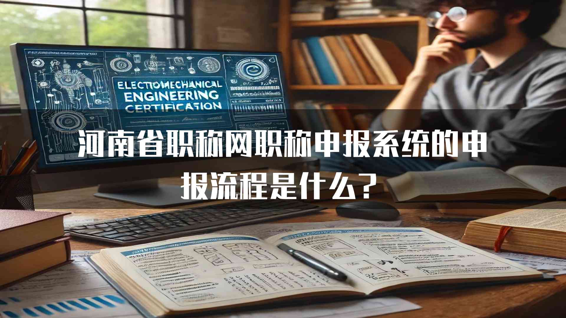 河南省职称网职称申报系统的申报流程是什么？