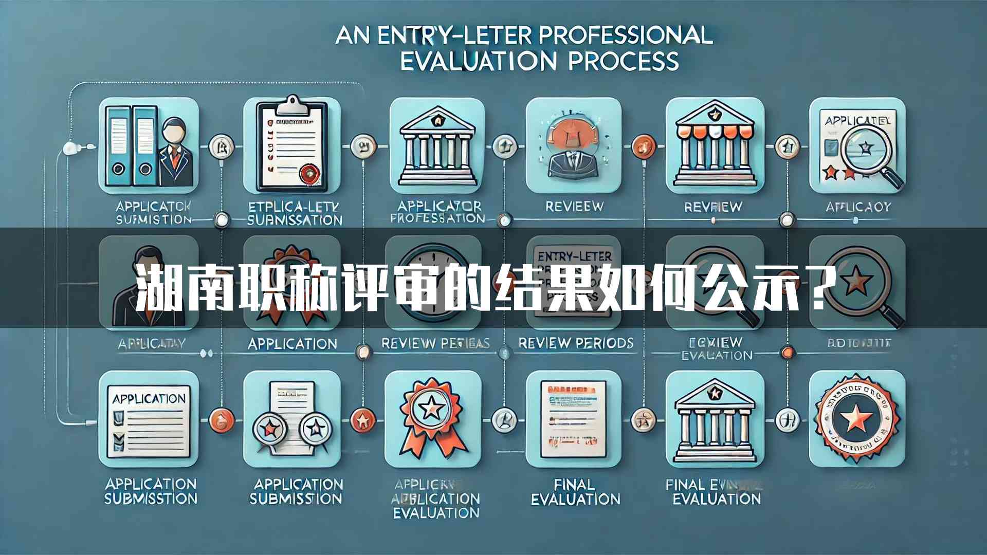 湖南职称评审的结果如何公示？