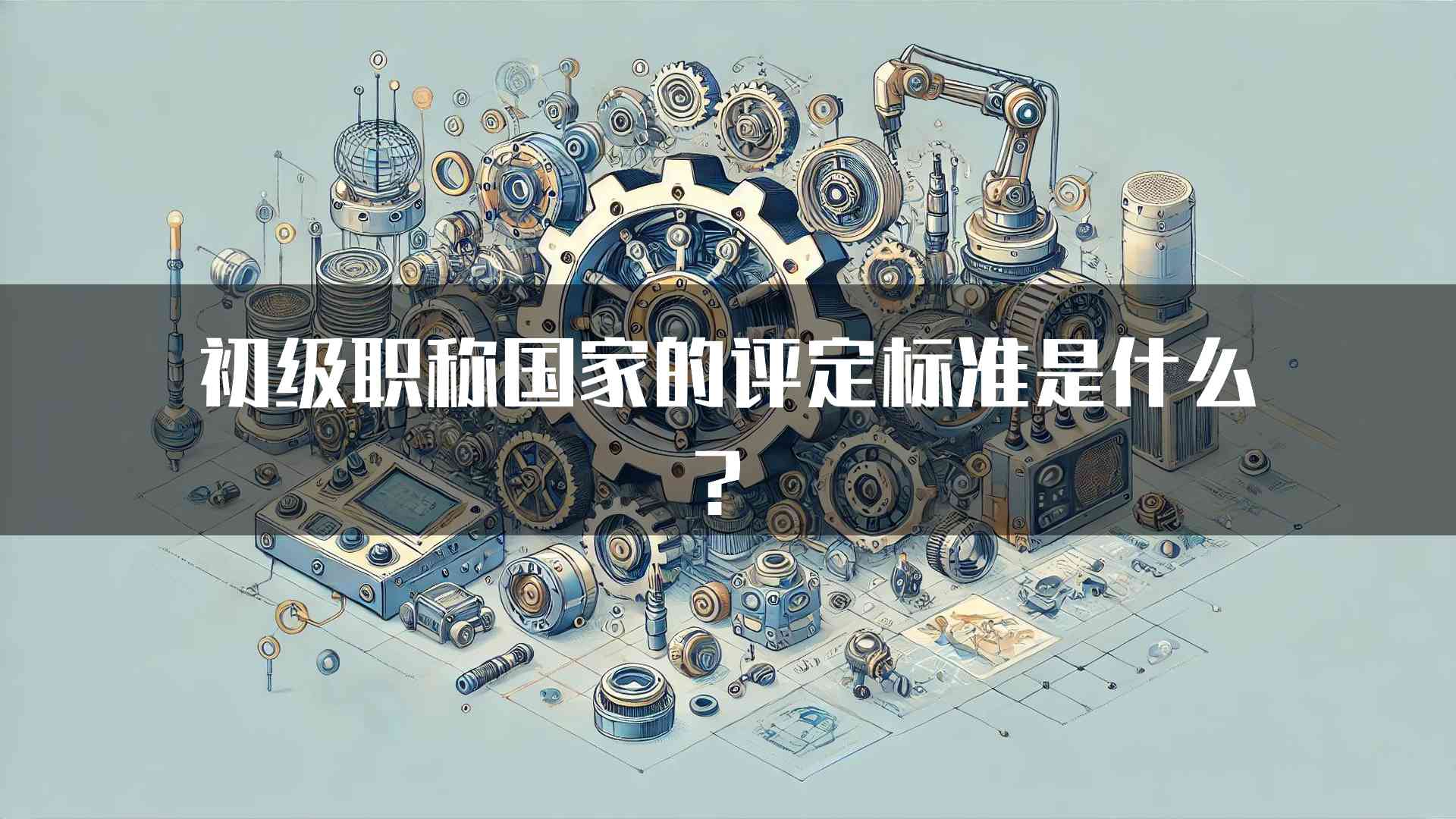 初级职称国家的评定标准是什么？