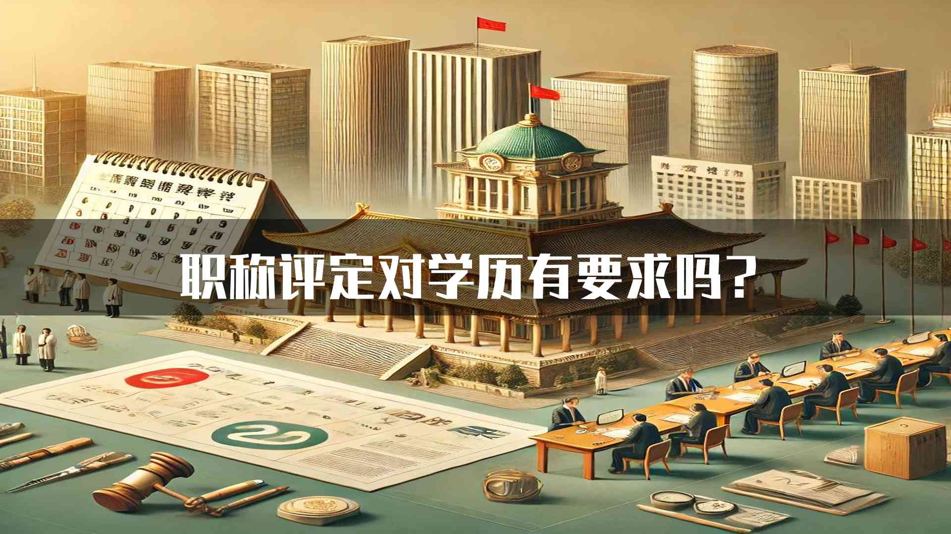 职称评定对学历有要求吗？