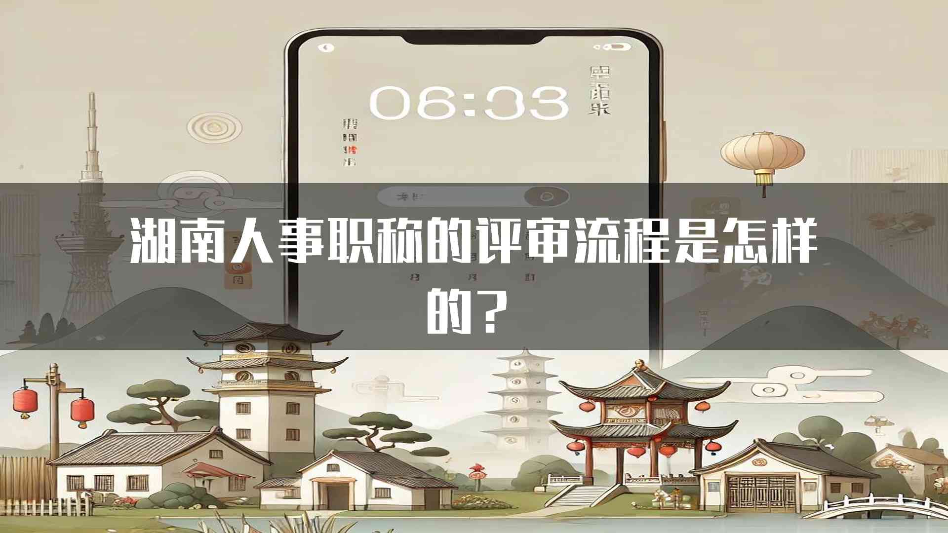 湖南人事职称的评审流程是怎样的？