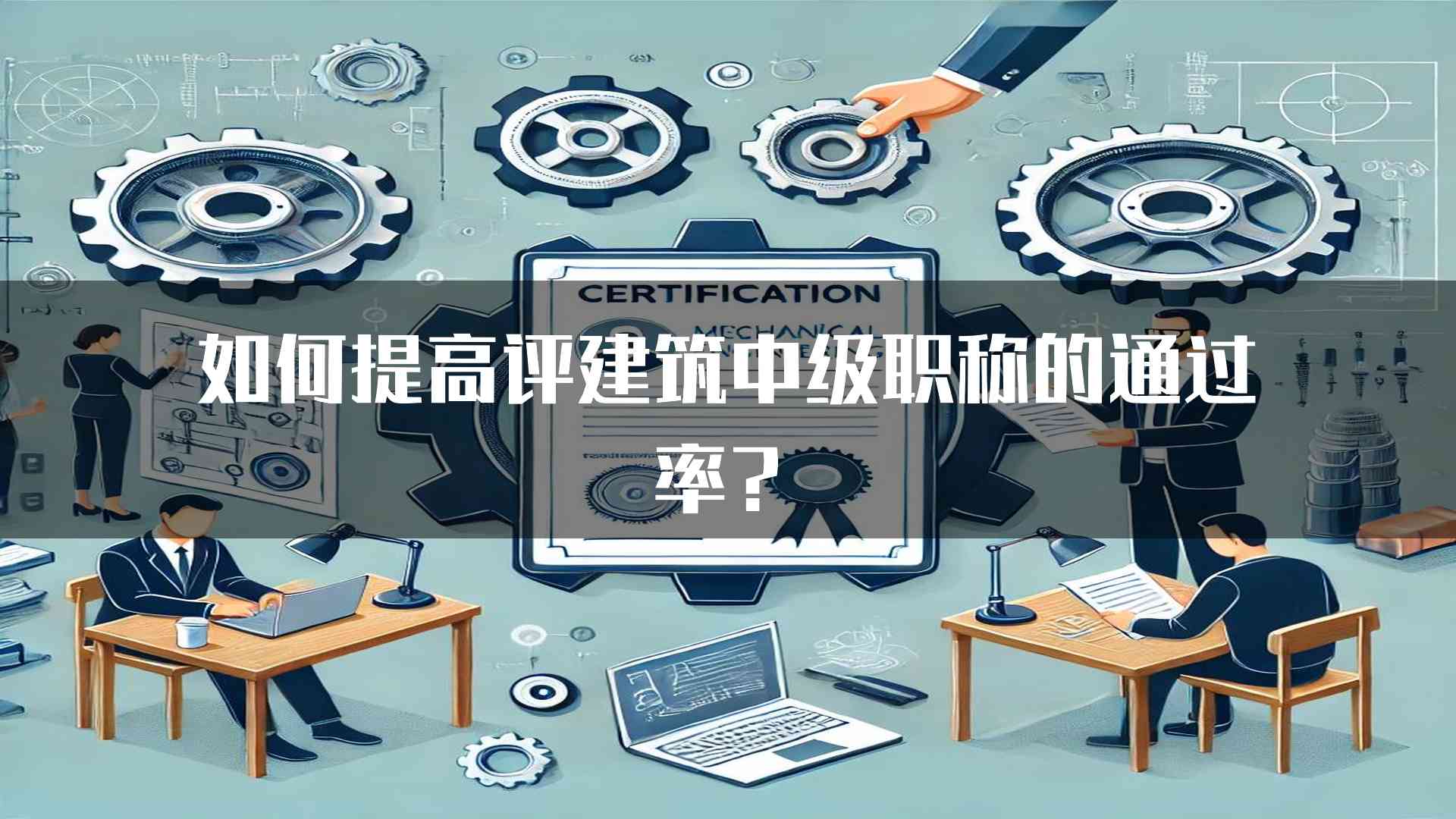 如何提高评建筑中级职称的通过率？