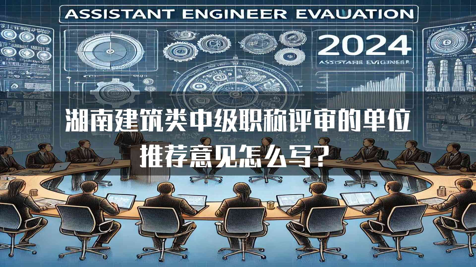 湖南建筑类中级职称评审的单位推荐意见怎么写？