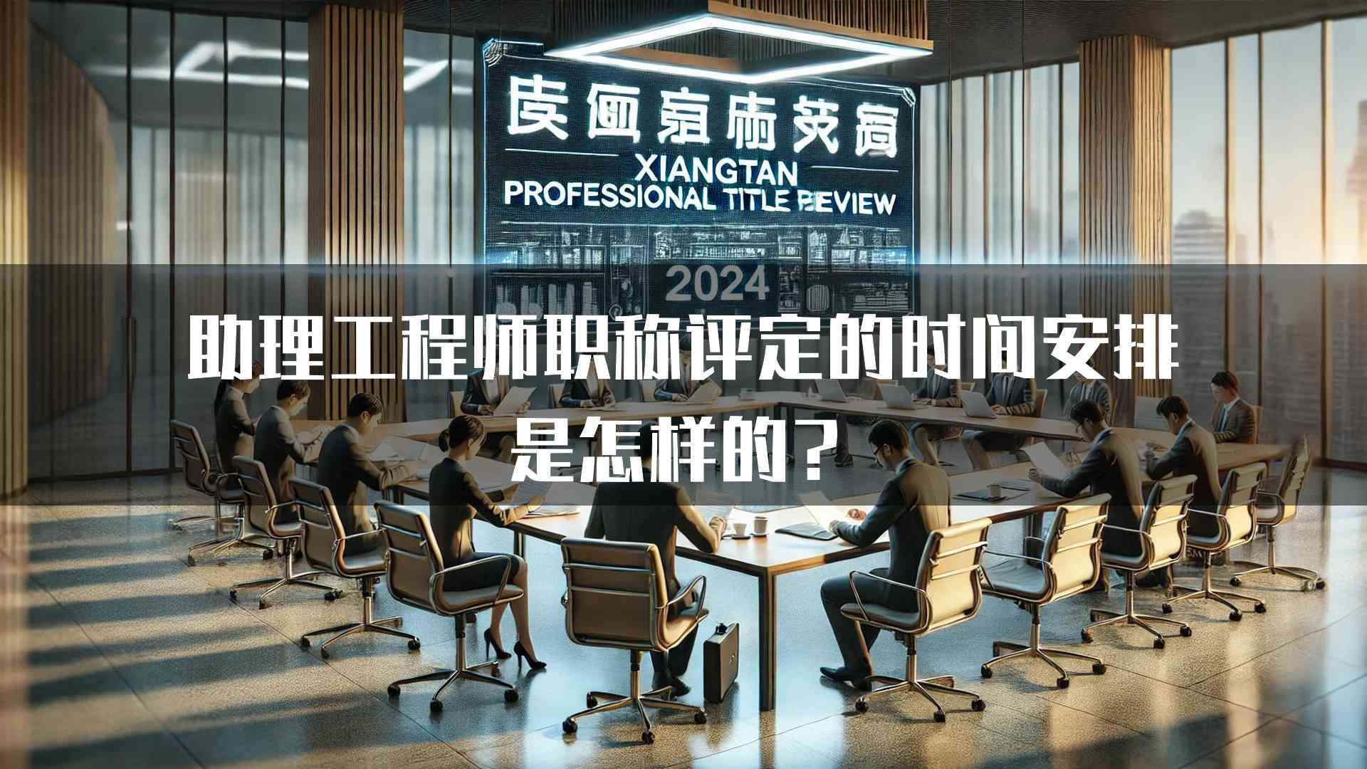 助理工程师职称评定的时间安排是怎样的？