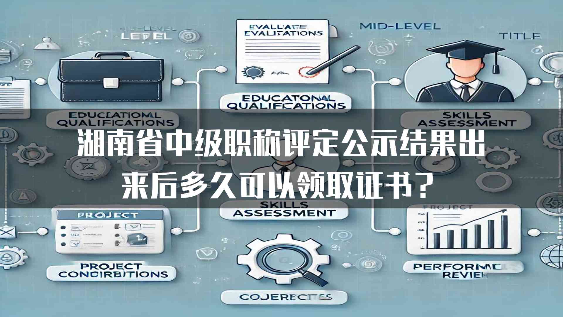 湖南省中级职称评定公示结果出来后多久可以领取证书？