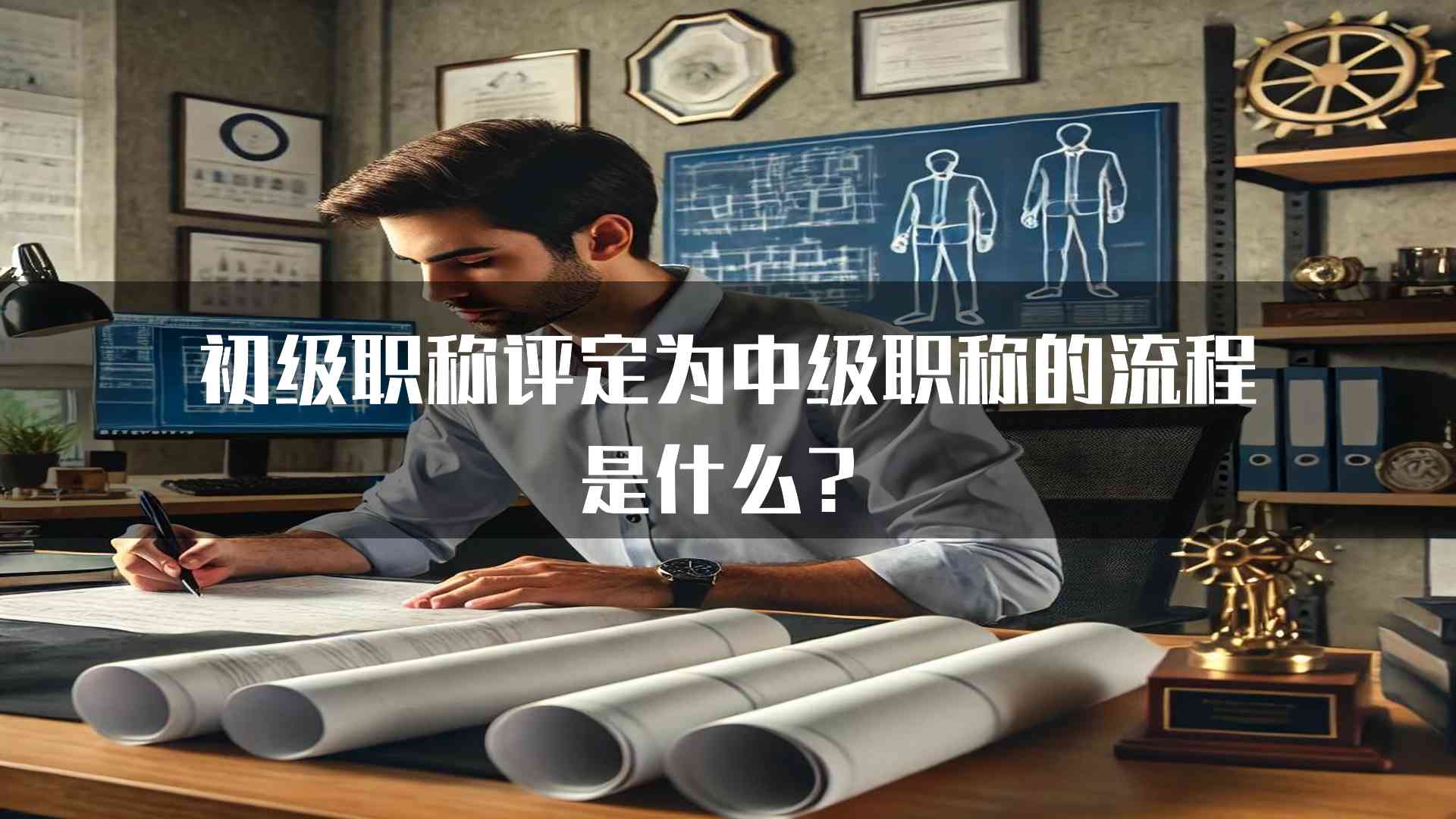 初级职称评定为中级职称的流程是什么？